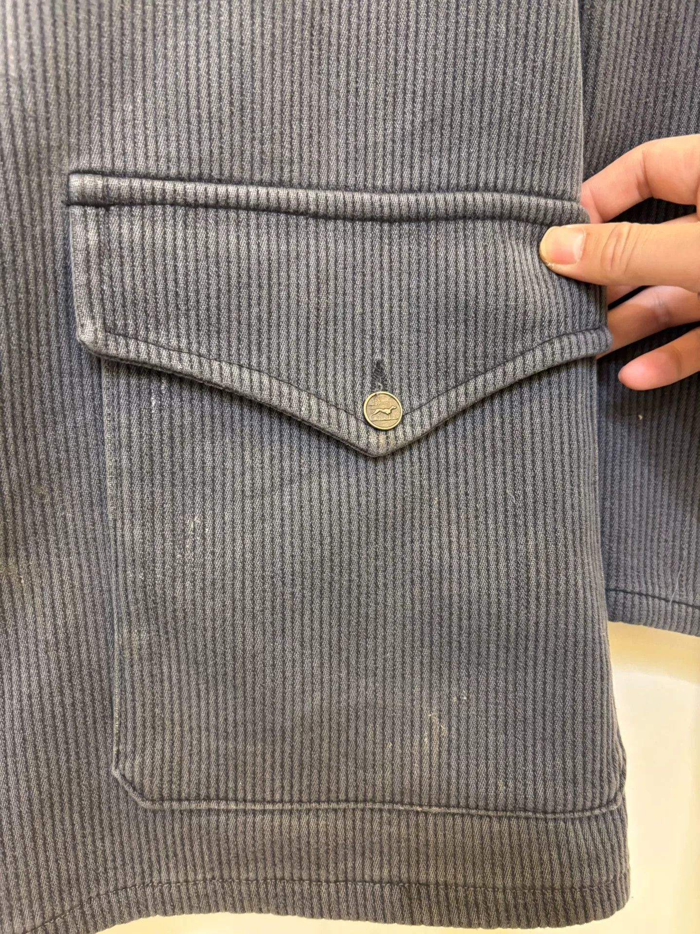 Other Euro Vintage Corduroy French Workwear Size US L / EU 52-54 / 3 - 7 Thumbnail