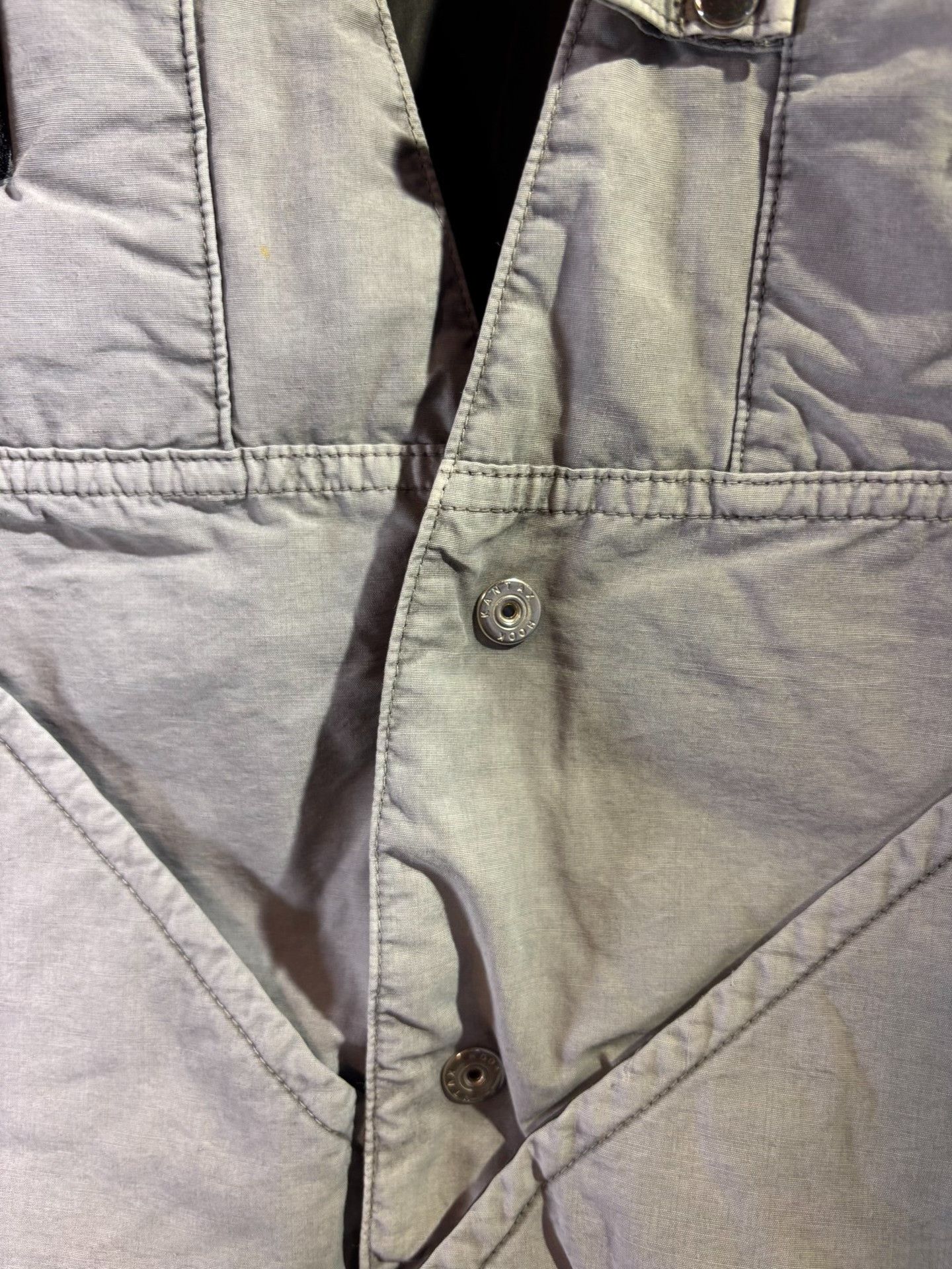 Other INNAT Distressed Dyed Down Vest Size US L / EU 52-54 / 3 - 7 Thumbnail