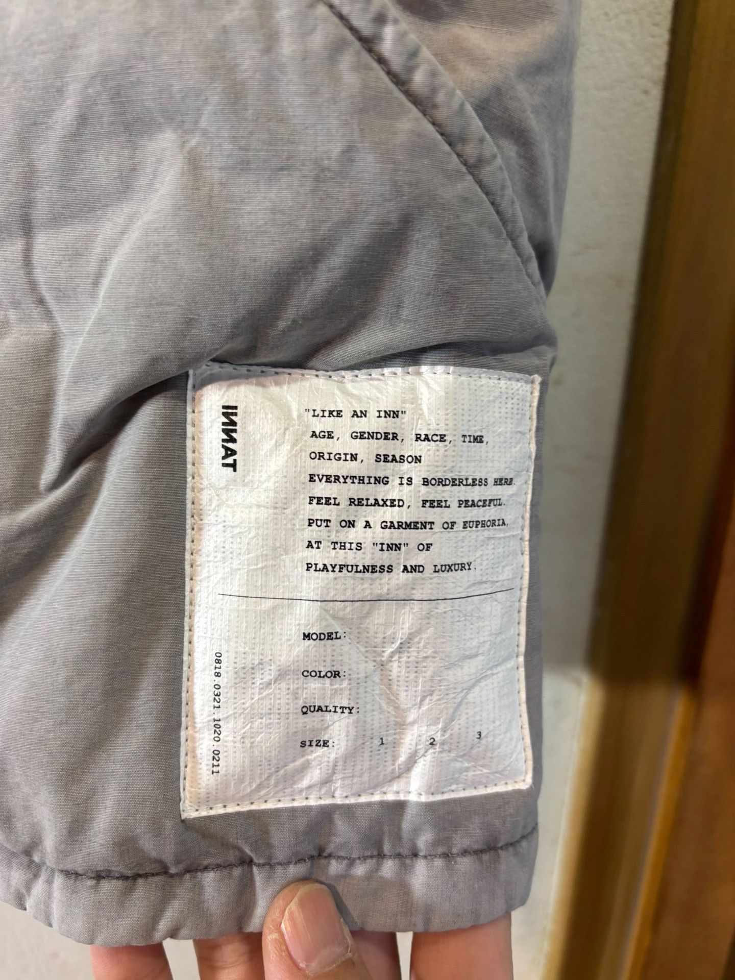 Other INNAT Distressed Dyed Down Vest Size US L / EU 52-54 / 3 - 6 Thumbnail