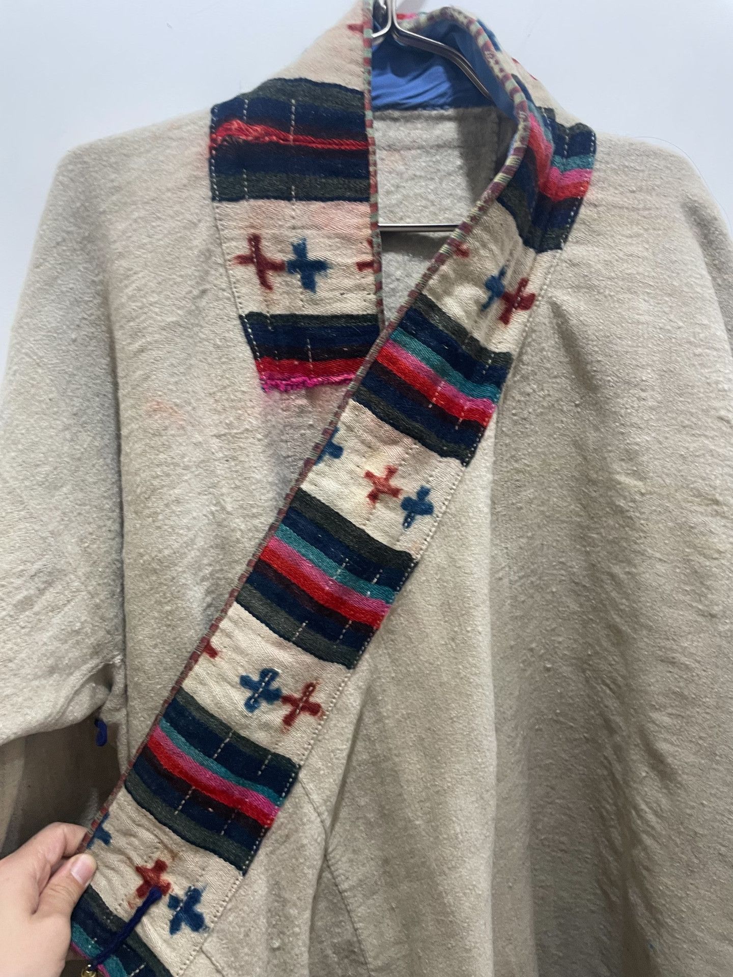 Other Hand-Sewn Wool Tibetan Robe Size US M / EU 48-50 / 2 - 3 Thumbnail