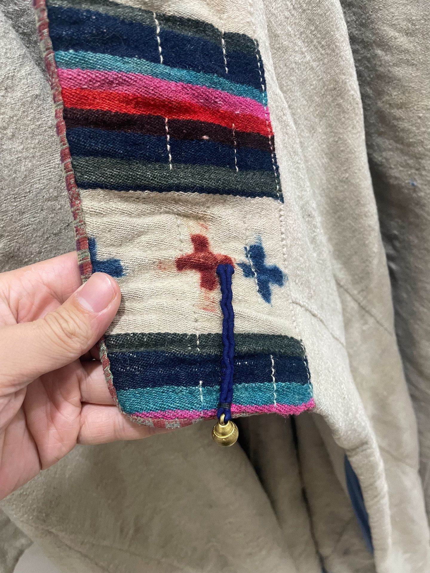 Other Hand-Sewn Wool Tibetan Robe Size US M / EU 48-50 / 2 - 4 Thumbnail
