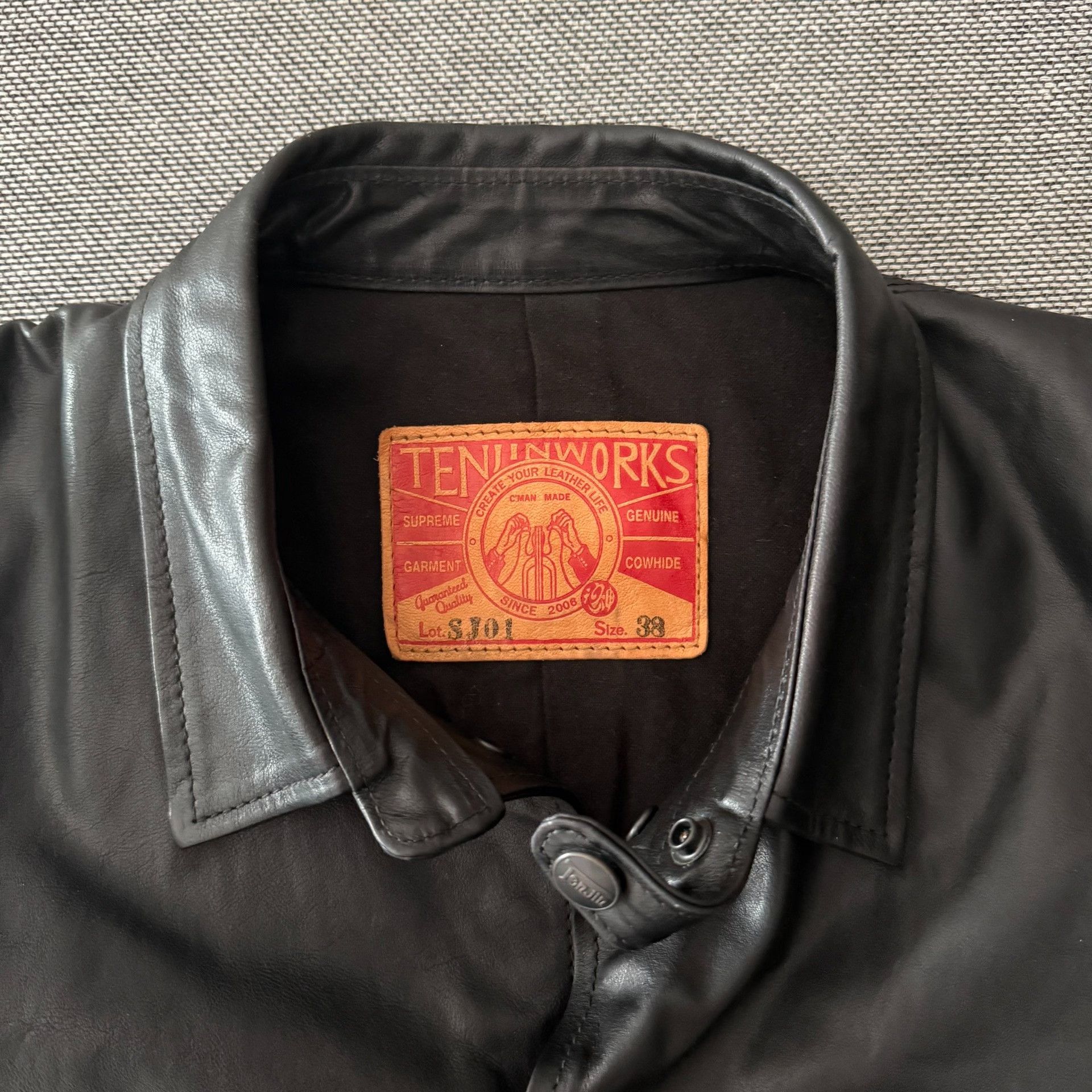 Other Tenjin Sj01 Tochigi Leather Coach Jacket Size US M / EU 48-50 / 2 - 3 Thumbnail