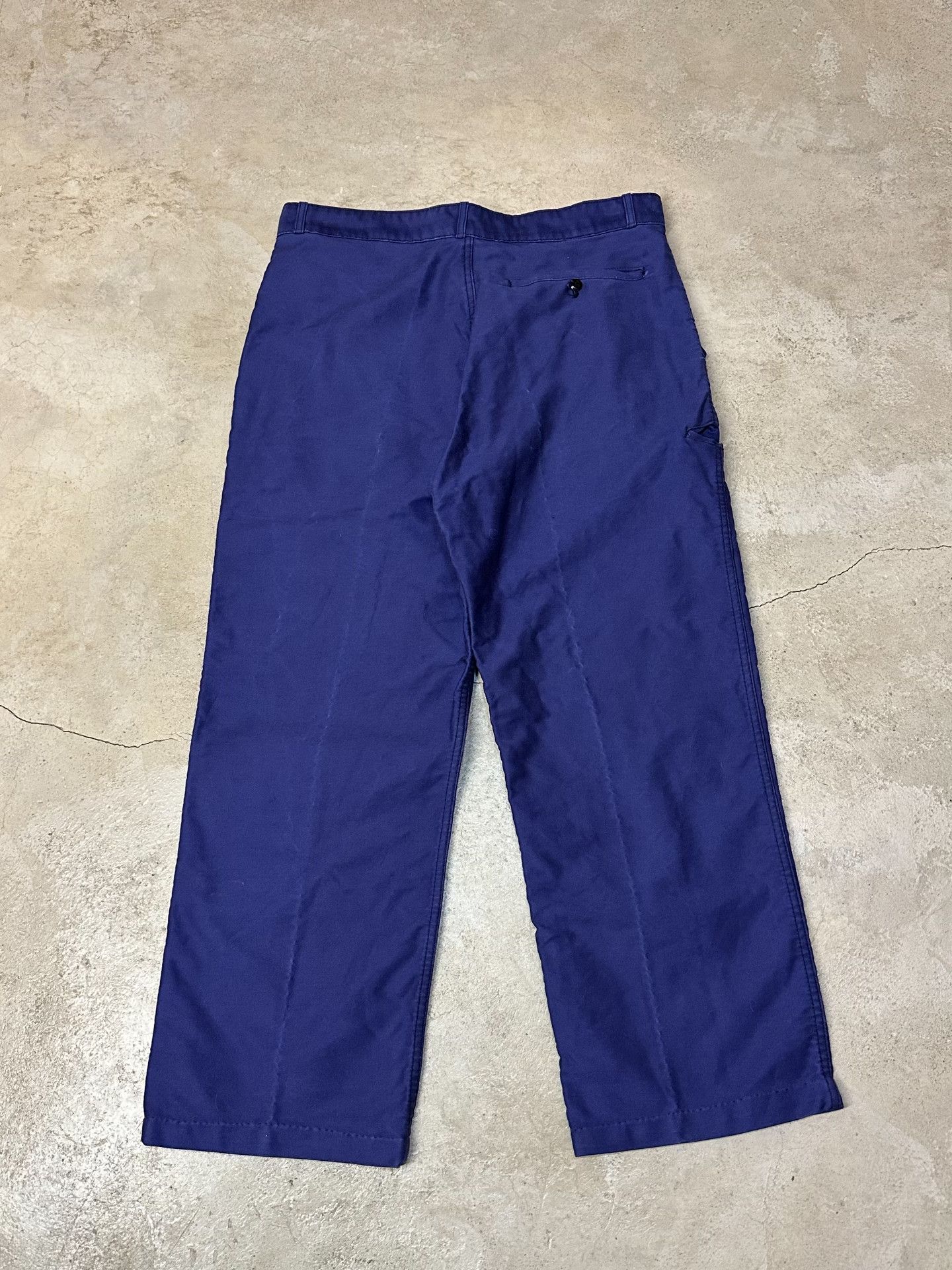 Vintage Vintage Adolphe Lafont Mole Skin Wide-Leg Pants Size US 31 - 7 Thumbnail