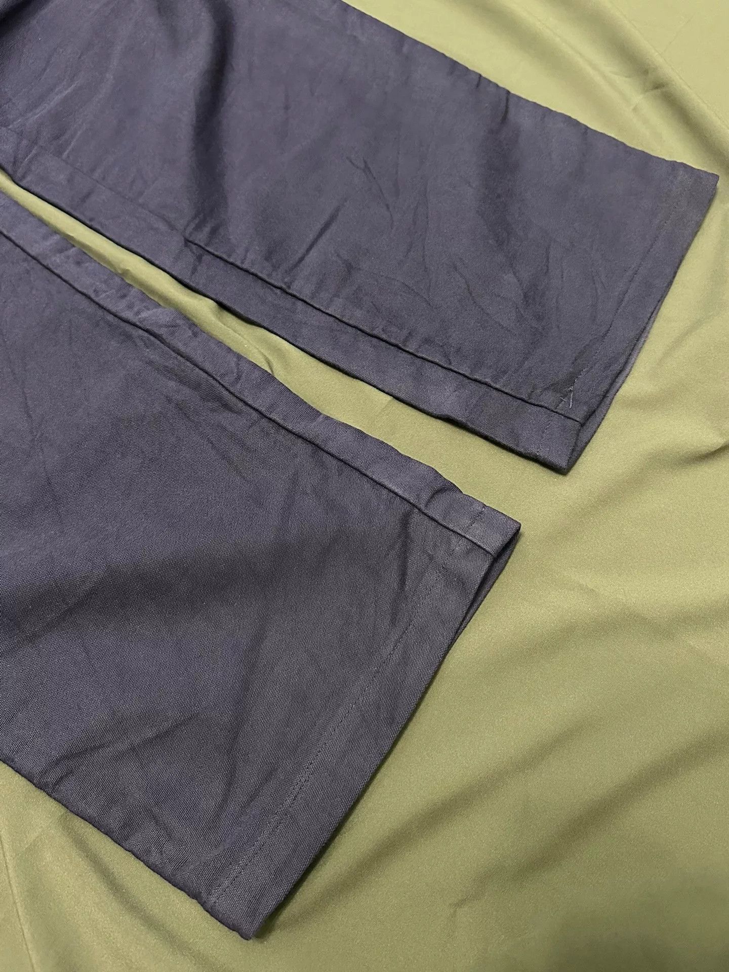 Vintage Vintage French Workwear Moleskin Wide-Leg Pants Size US 31 - 2 Thumbnail