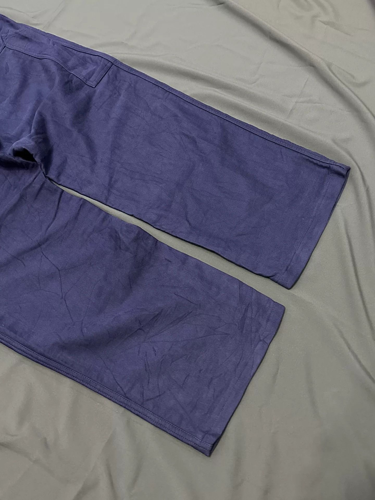 Vintage Vintage French Workwear Moleskin Wide-Leg Pants Size US 31 - 6 Thumbnail