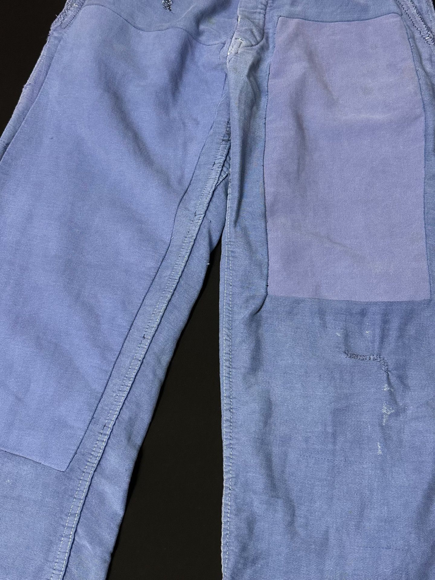 Vintage Vintage 50s French Workwear Moleskin Boro Pants Size US 31 - 2 Thumbnail