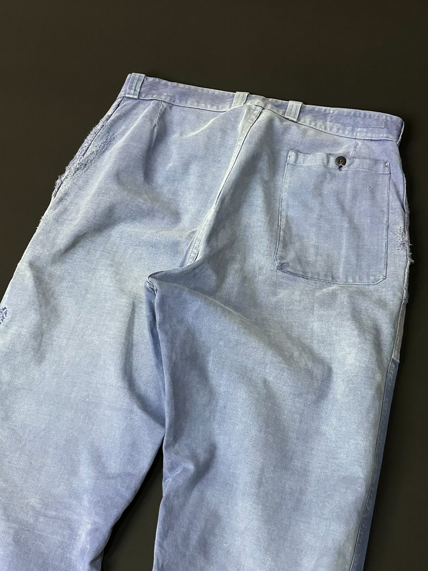 Vintage Vintage Boro French Workwear Canvas Pants Size US 31 - 7 Thumbnail