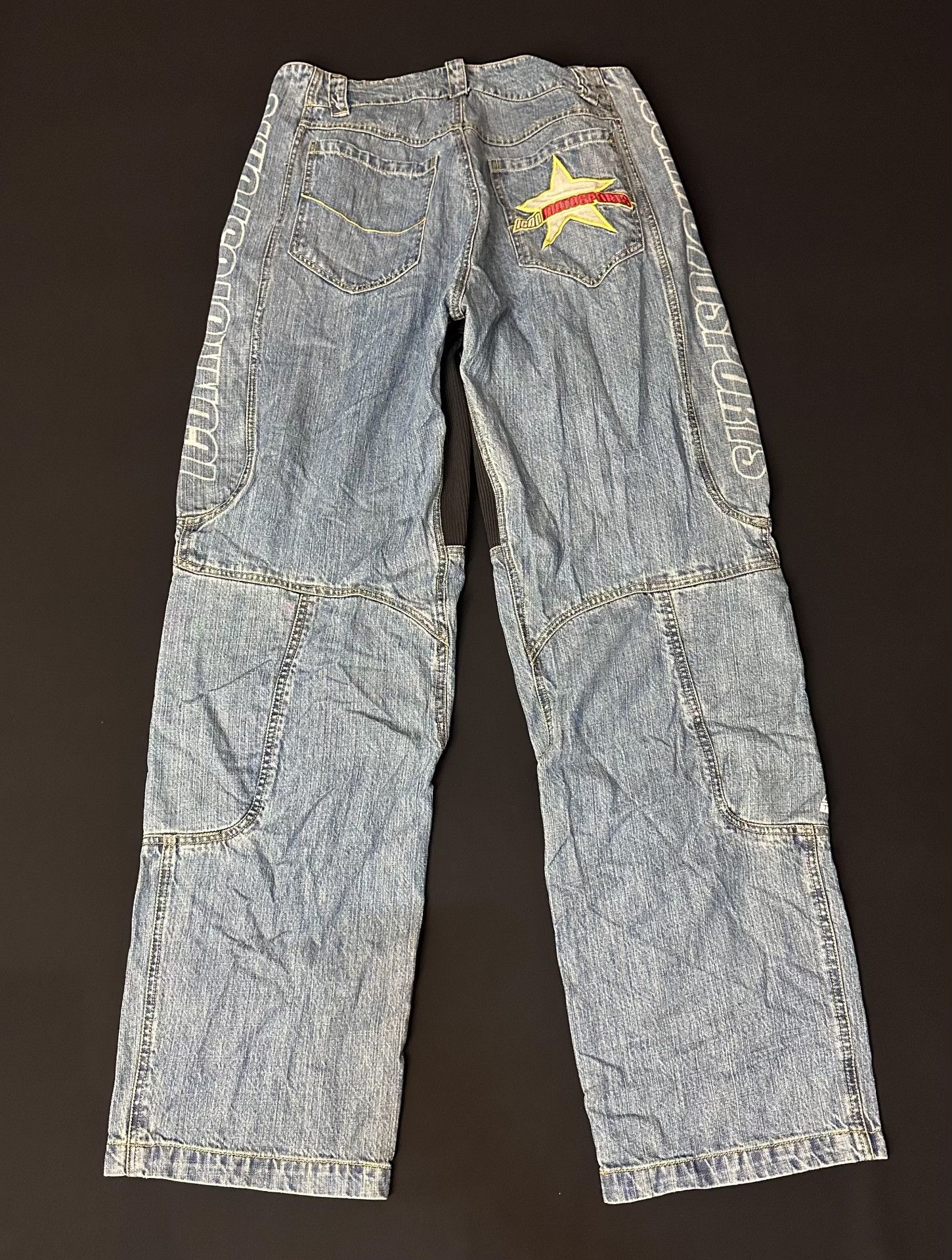 Vintage Vintage 90s Motorcycle Star Jeans Size US 31 - 5 Thumbnail