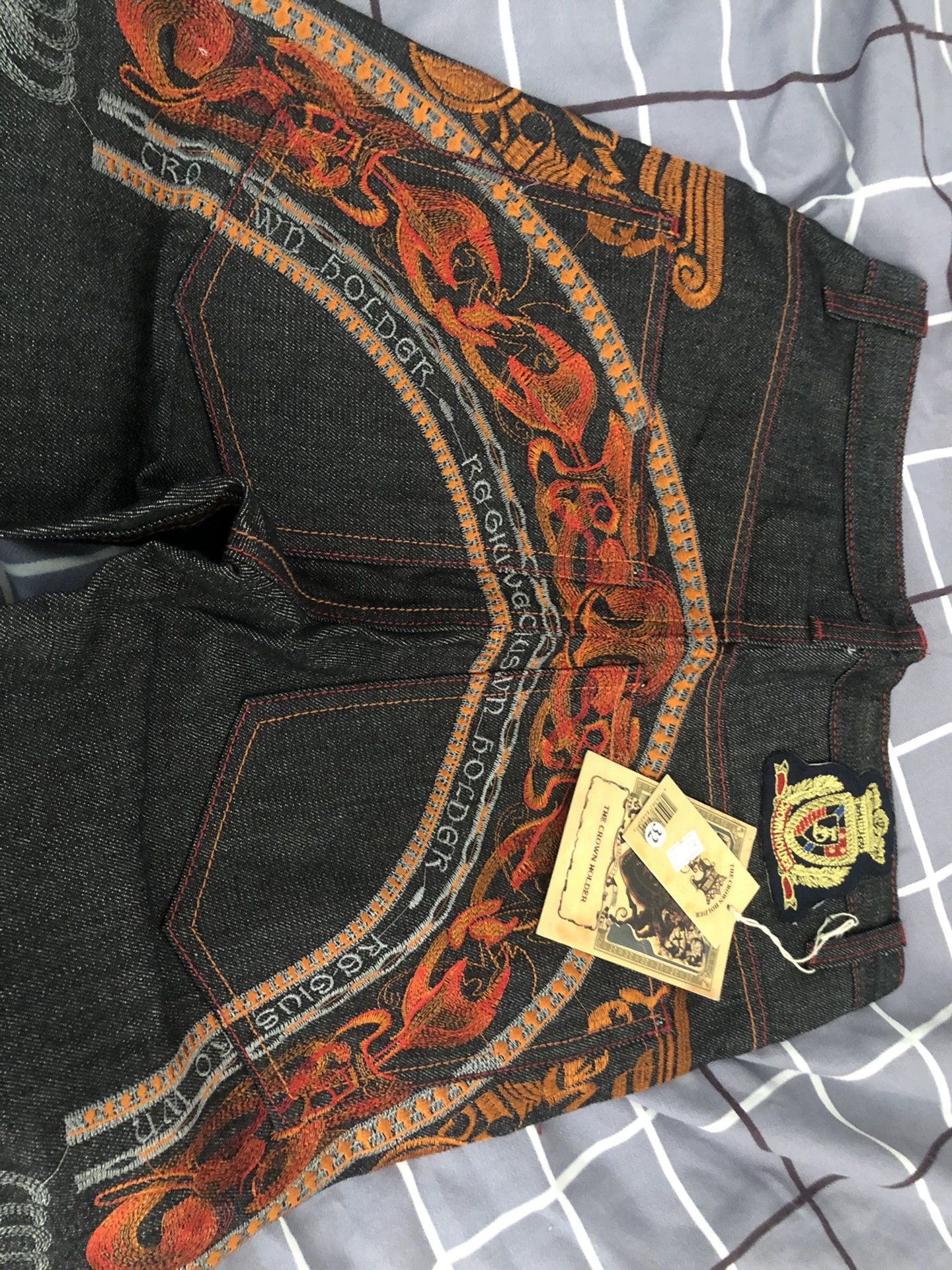 Vintage Vintage Ch Raw Denim Jeans Size US 31 - 3 Thumbnail