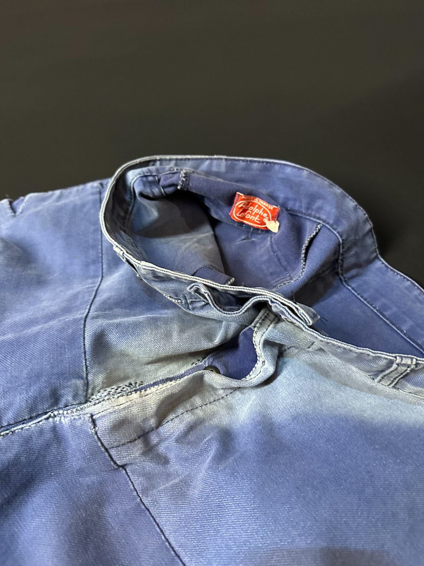 Vintage Vintage 50s French Workwear Distressed Canvas Pants Size US 31 - 5 Thumbnail