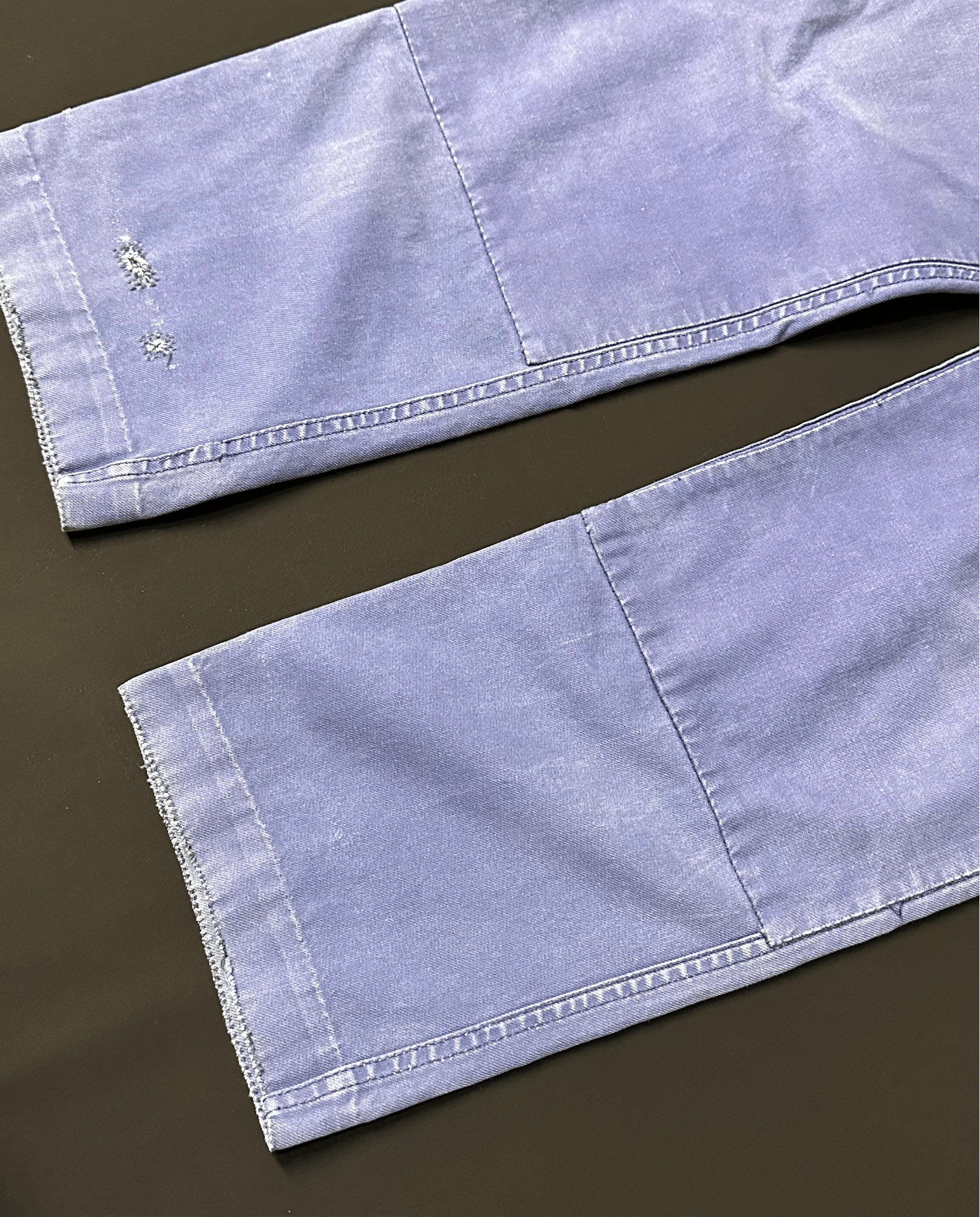 Vintage Vintage 50s French Workwear Distressed Canvas Pants Size US 31 - 2 Thumbnail