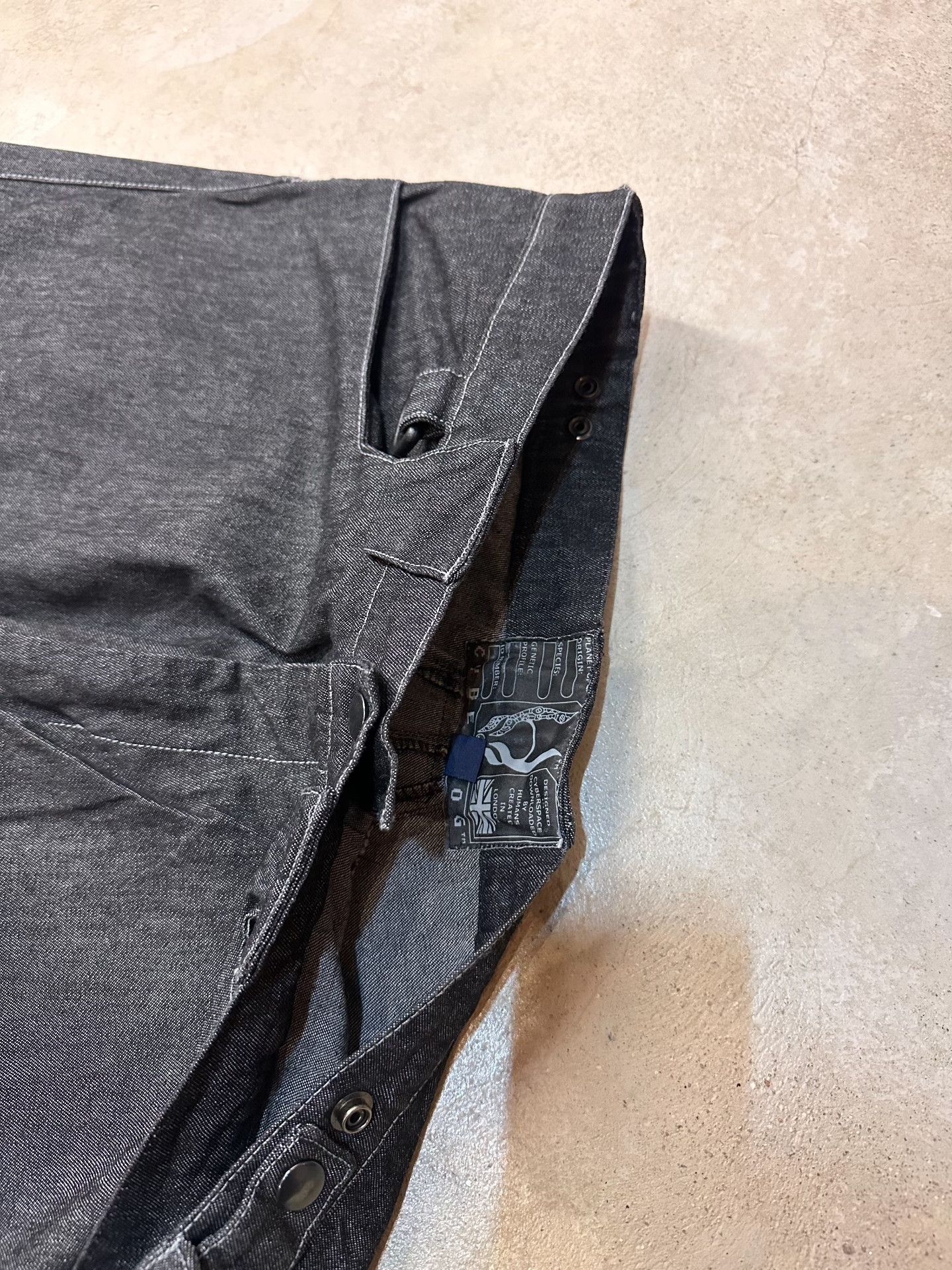 Vintage Vintage 90s Cyberdog Cargo Jeans Size US 31 - 5 Thumbnail