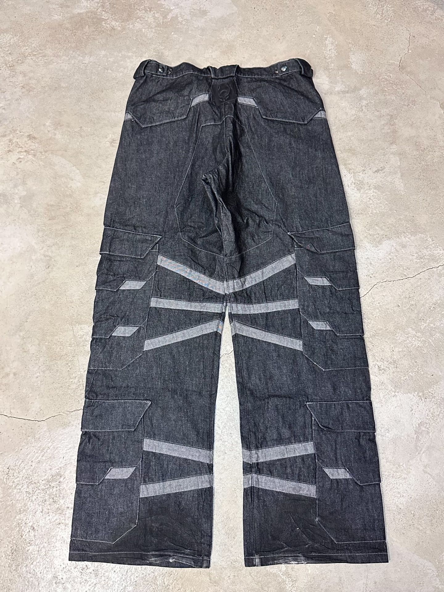 Vintage Vintage 90s Cyberdog Cargo Jeans Size US 31 - 6 Thumbnail