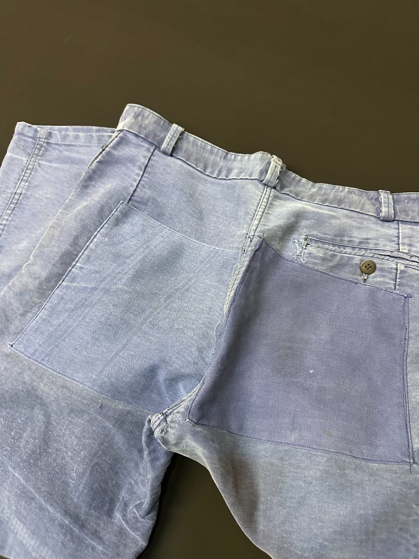 Vintage Vintage Chrome Hearts 50s Moleskin Workwear Pants Size US 31 - 9 Thumbnail