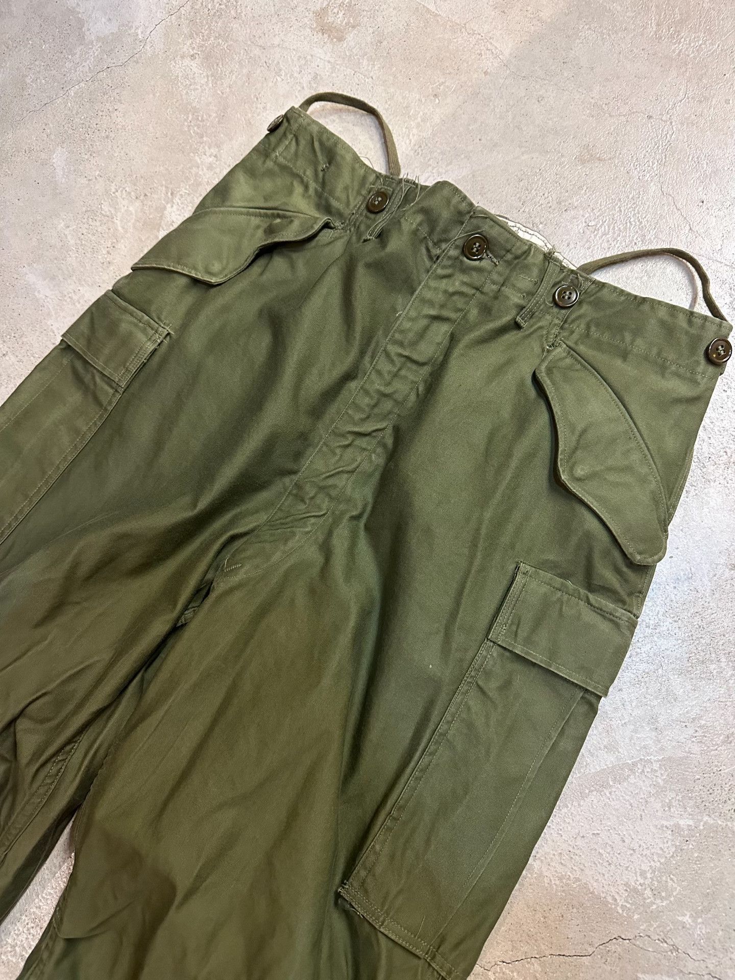 Vintage Vintage 50s US M51 Baggy Cargo Pants Size US 31 - 4 Thumbnail