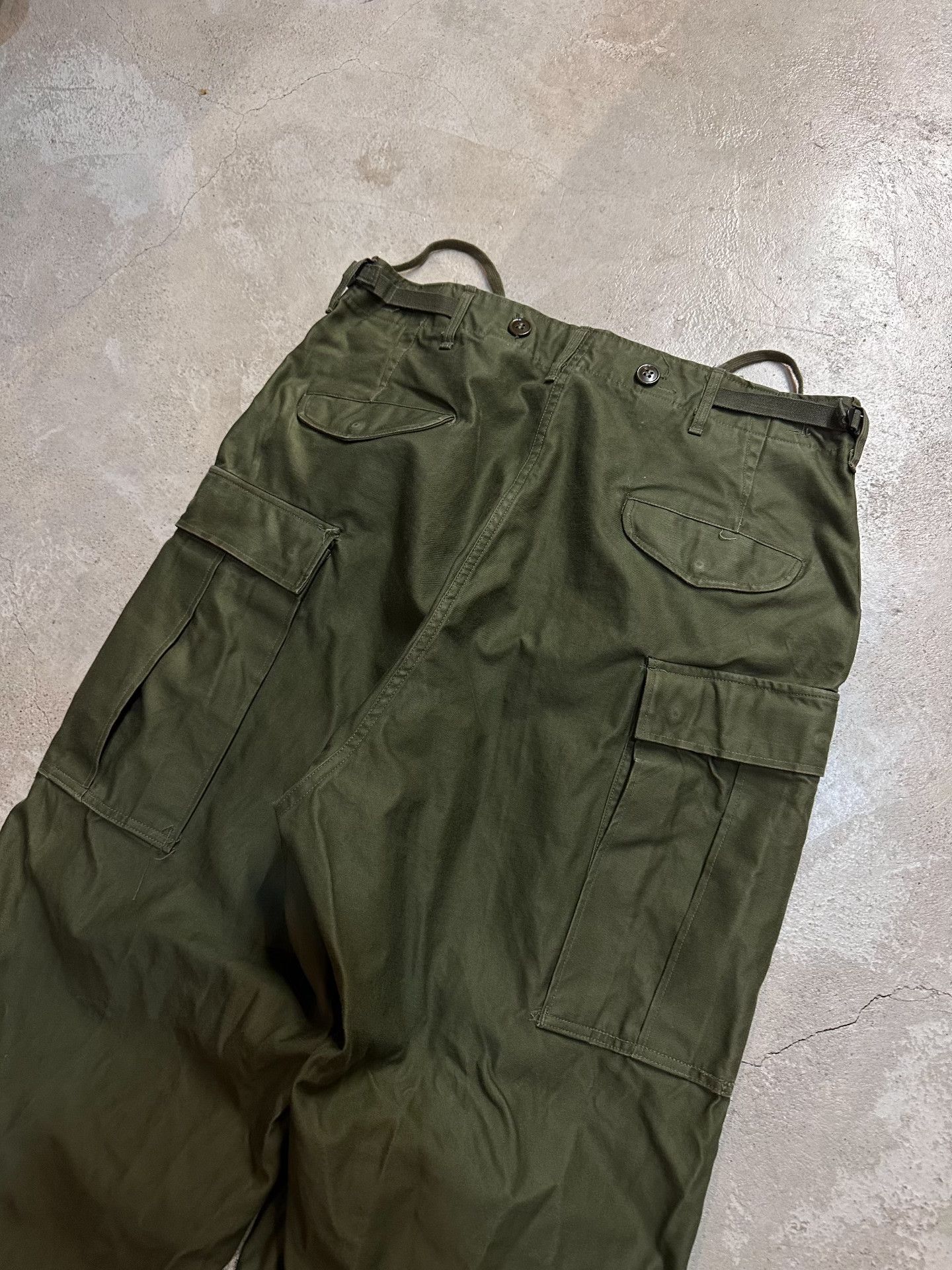 Vintage Vintage 50s US M51 Baggy Cargo Pants Size US 31 - 9 Thumbnail