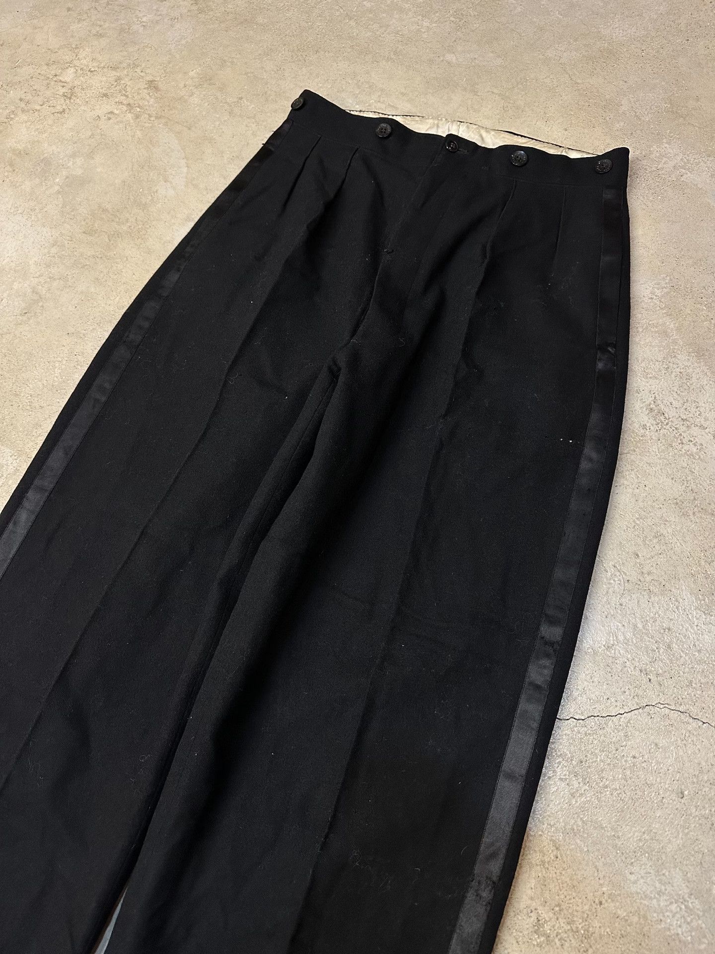 Vintage Vintage French Wool Pants 30-40s Size US 31 - 4 Thumbnail