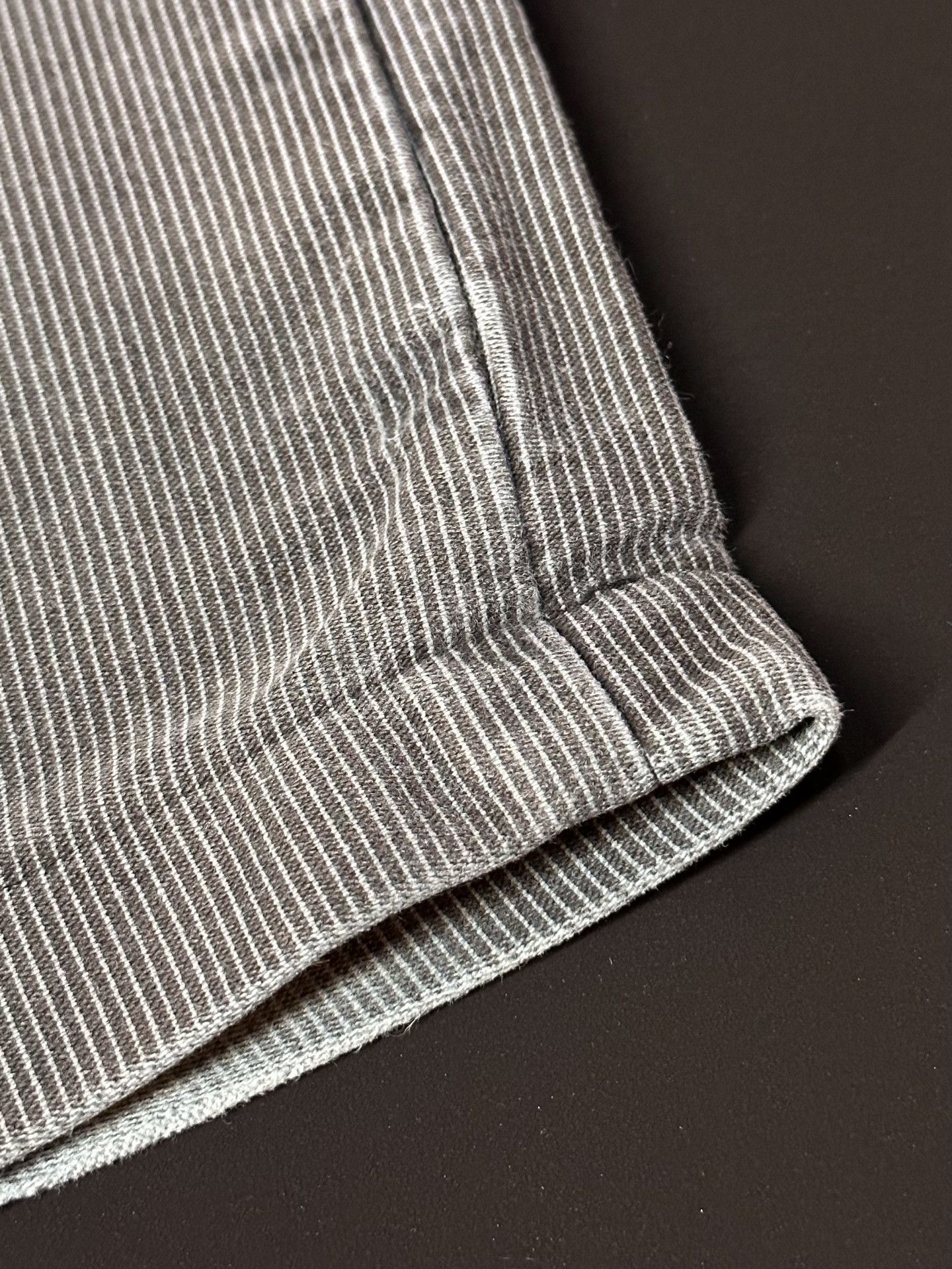 Vintage Vintage 60s Striped Moleskin French Work Pants Size US 31 - 2 Thumbnail
