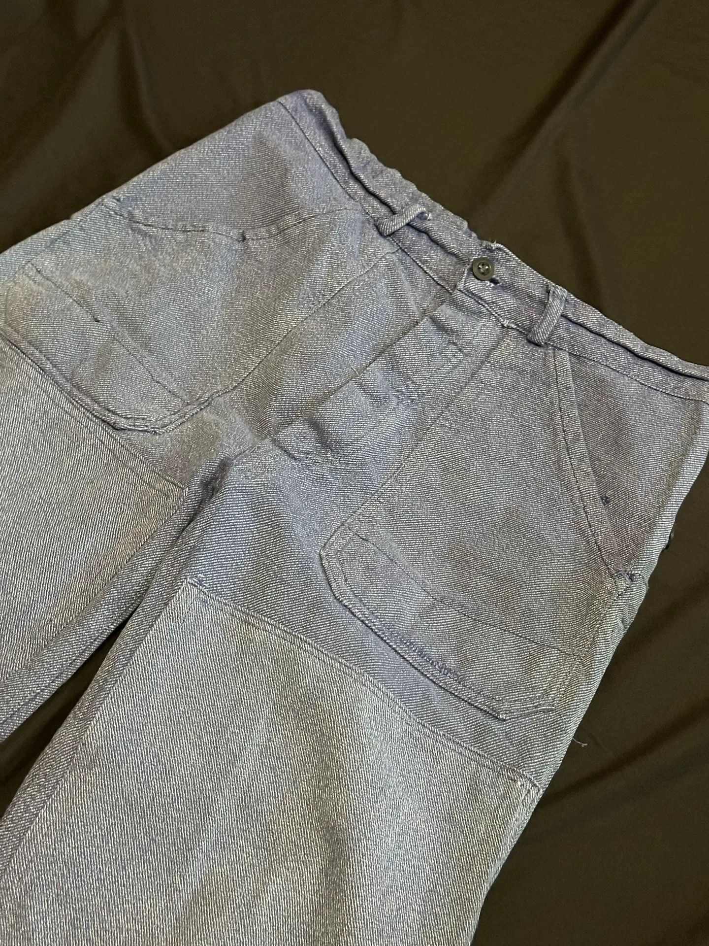 Vintage Vintage 60-70s French Workwear Twill Pants Size US 31 - 5 Thumbnail