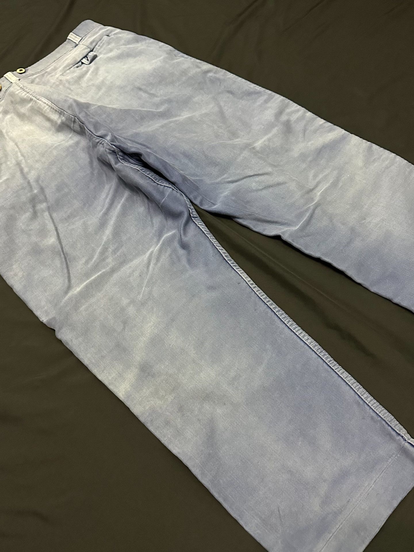 Vintage Vintage 40s Adolphe Lafont Moleskin Work Pants Size US 31 - 8 Thumbnail