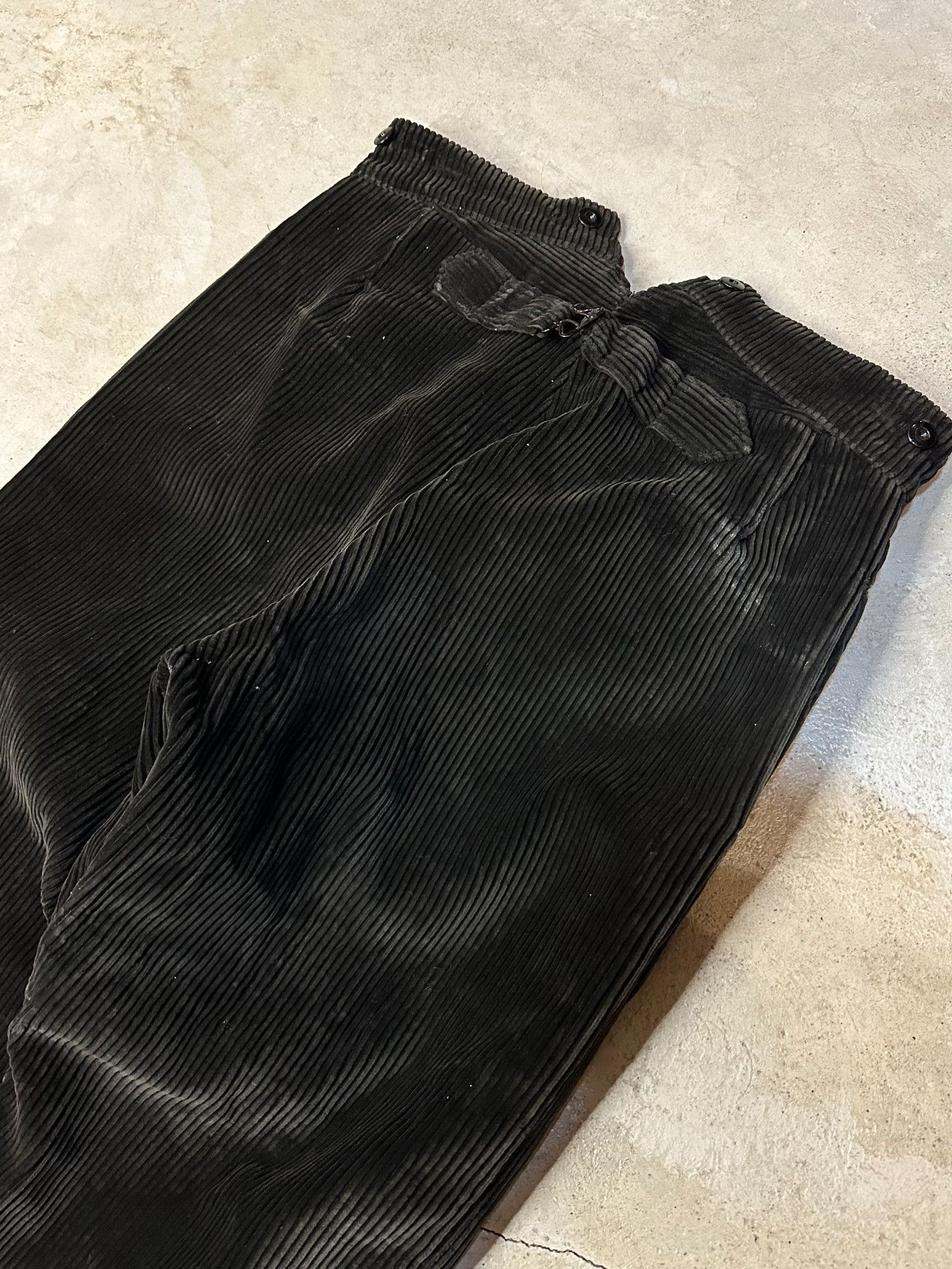 Vintage Vintage 30s-40s French Moleskin Work Pants Size US 31 - 7 Thumbnail