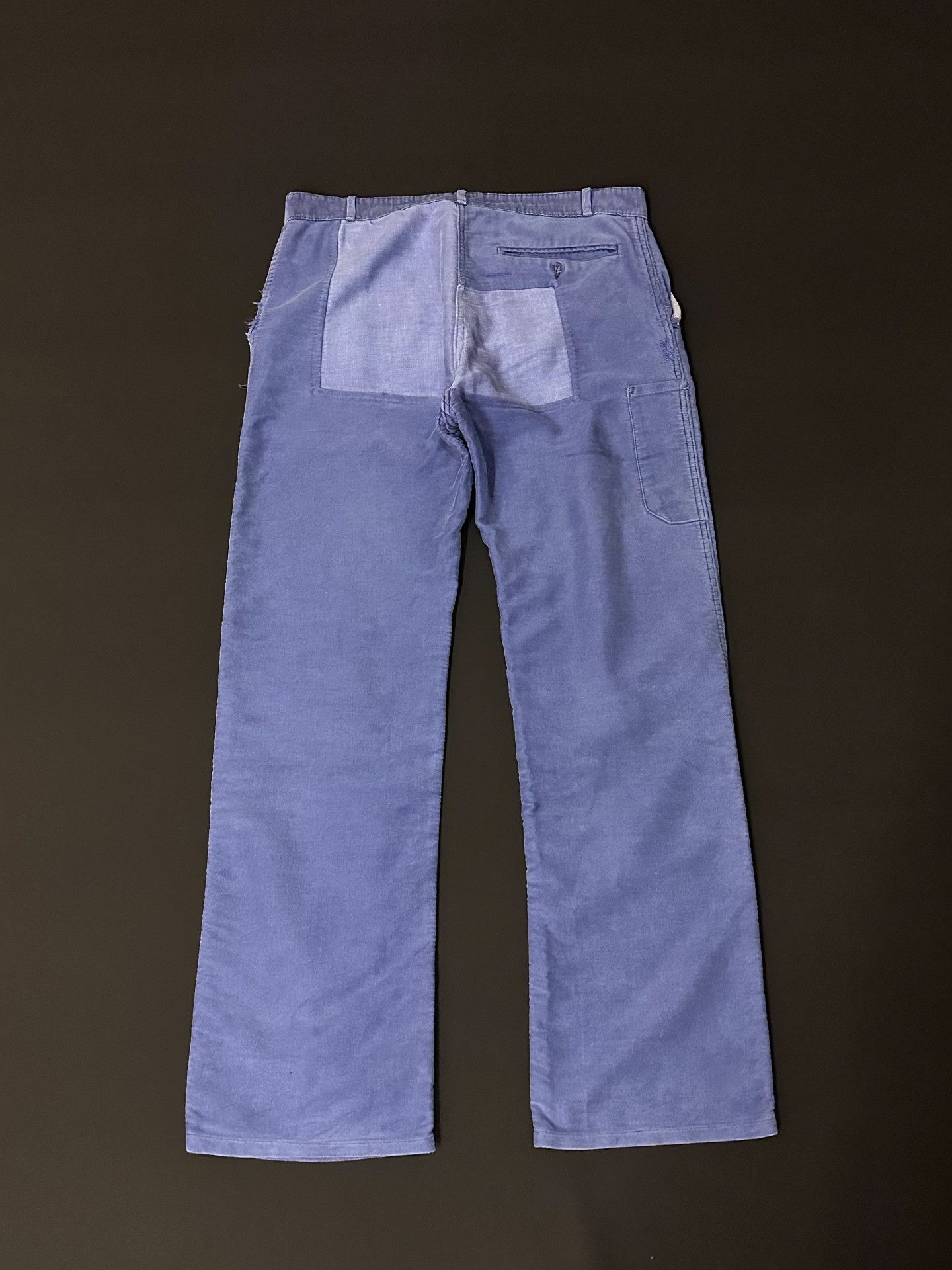 Vintage Vintage French Workwear Moleskin Pants Size US 31 - 5 Thumbnail