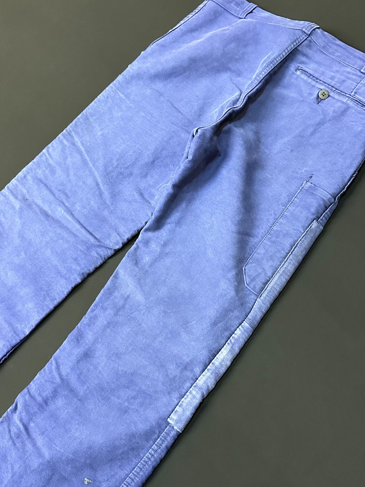 Vintage Vintage 50s Chrome Hearts French Workwear Moleskin Pants Size US 31 - 8 Thumbnail