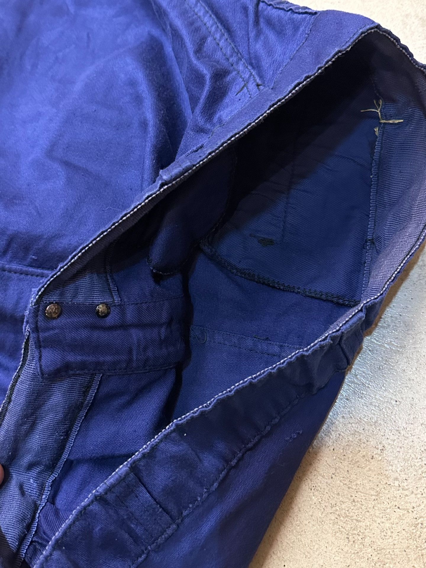 Vintage Vintage 60s French Moleskin Work Pants Size US 31 - 5 Thumbnail
