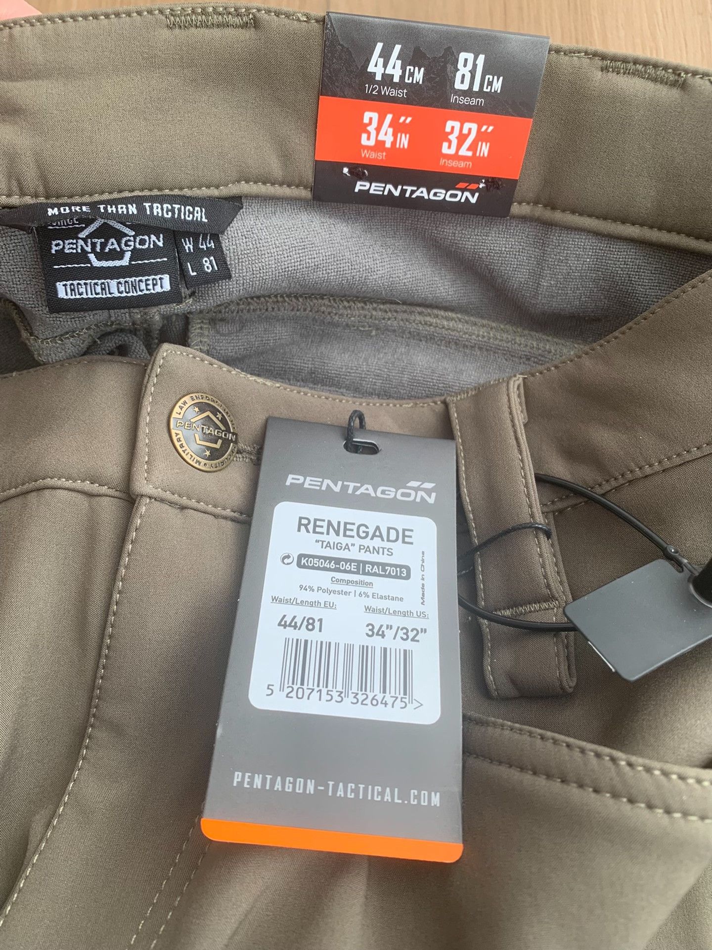 Other Pentagon Renegade Taiga Pants Size US 28 / EU 44 - 6 Thumbnail