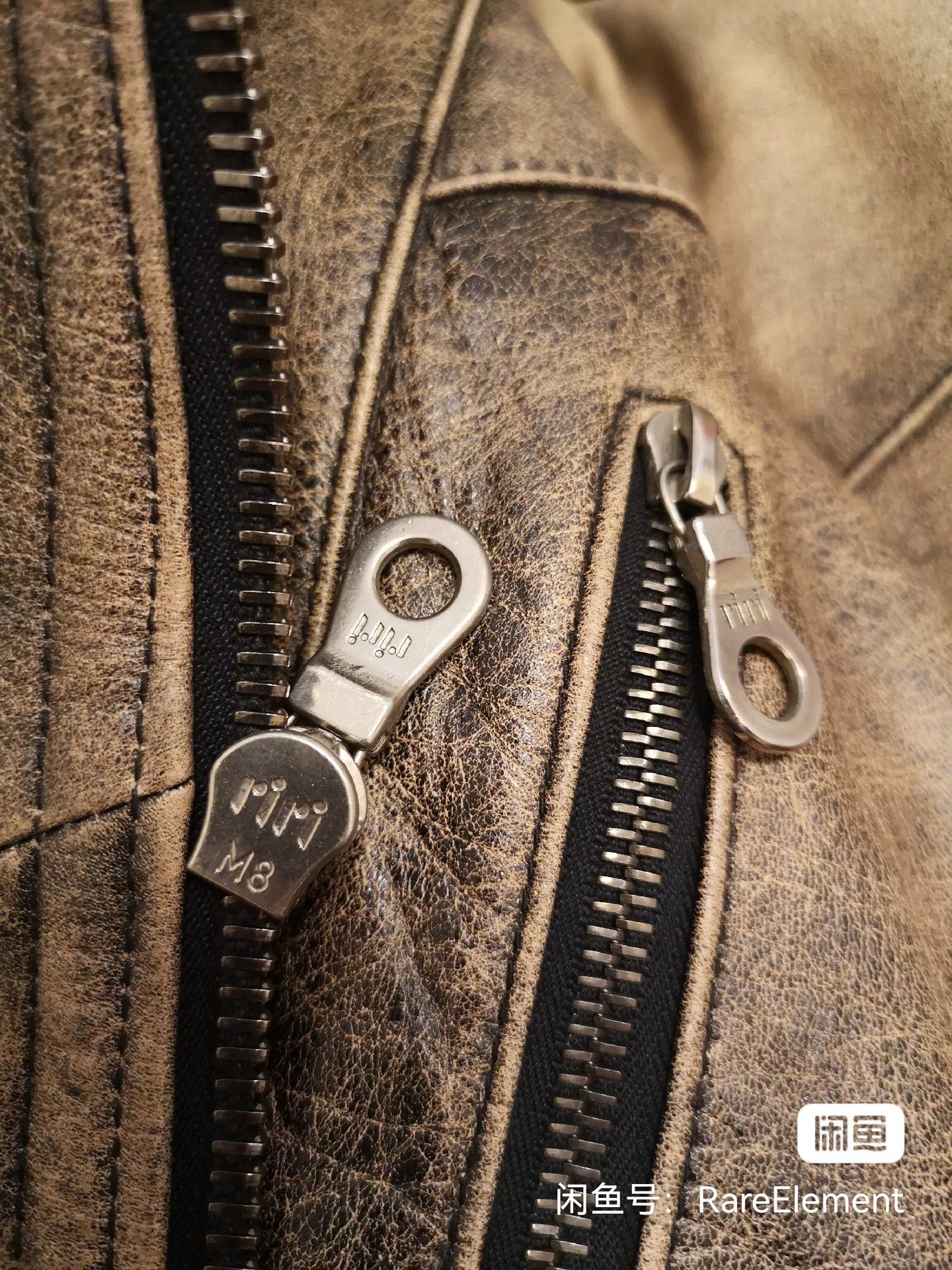 Other RICO Vintage Leather Motorcycle Jacket Size US L / EU 52-54 / 3 - 5 Thumbnail