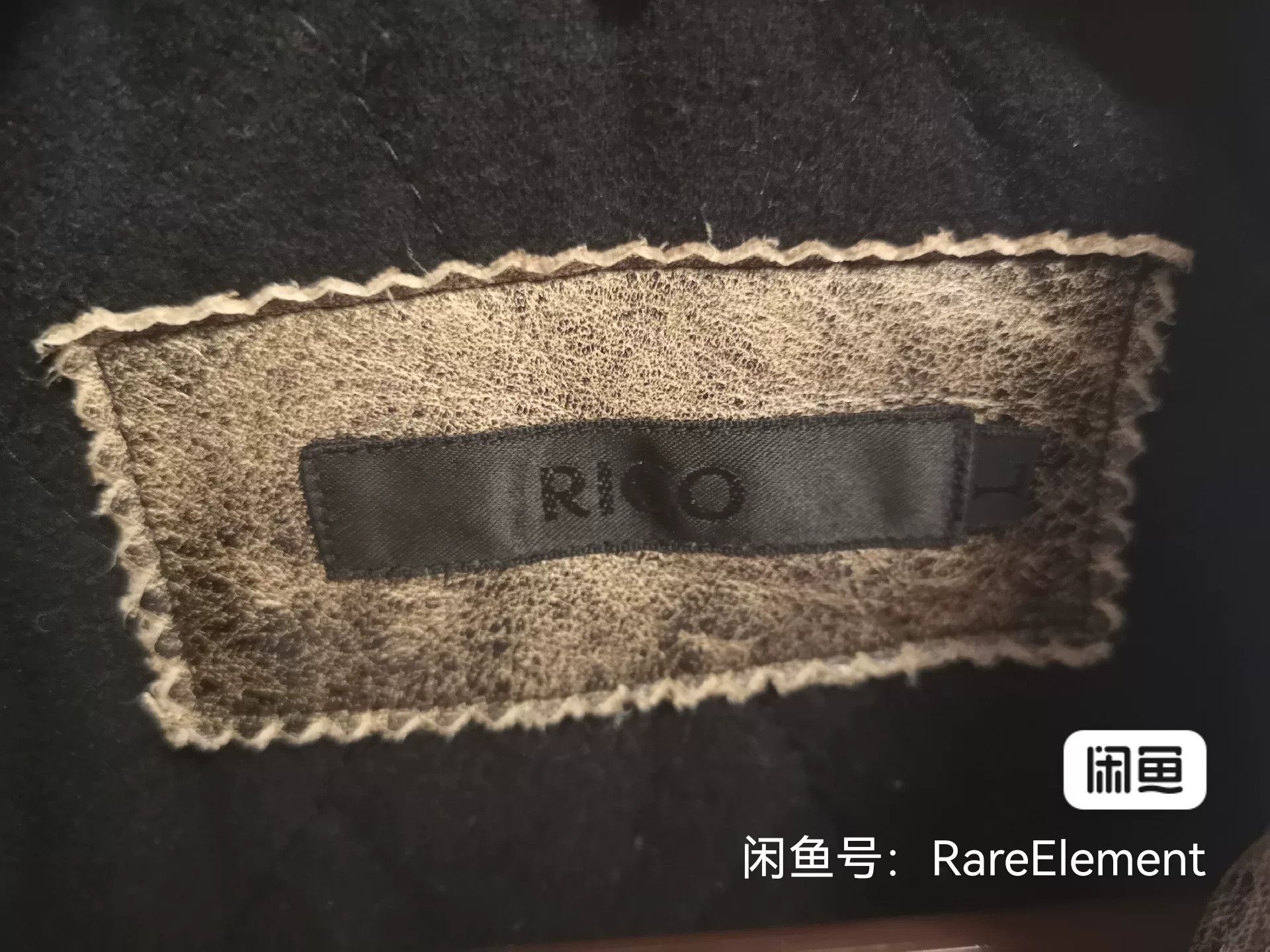 Other RICO Vintage Leather Motorcycle Jacket Size US L / EU 52-54 / 3 - 6 Thumbnail