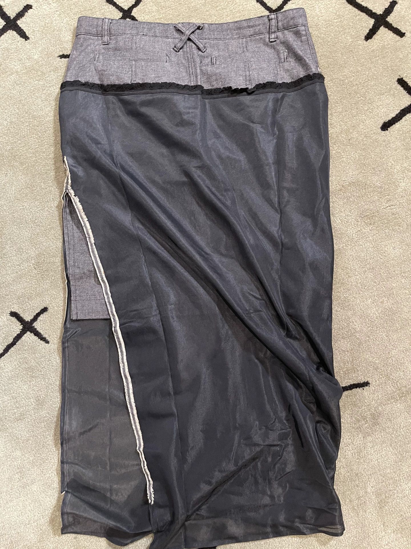 Other Men's Archive Denim Skirt Size US 40 / EU 56 - 5 Thumbnail