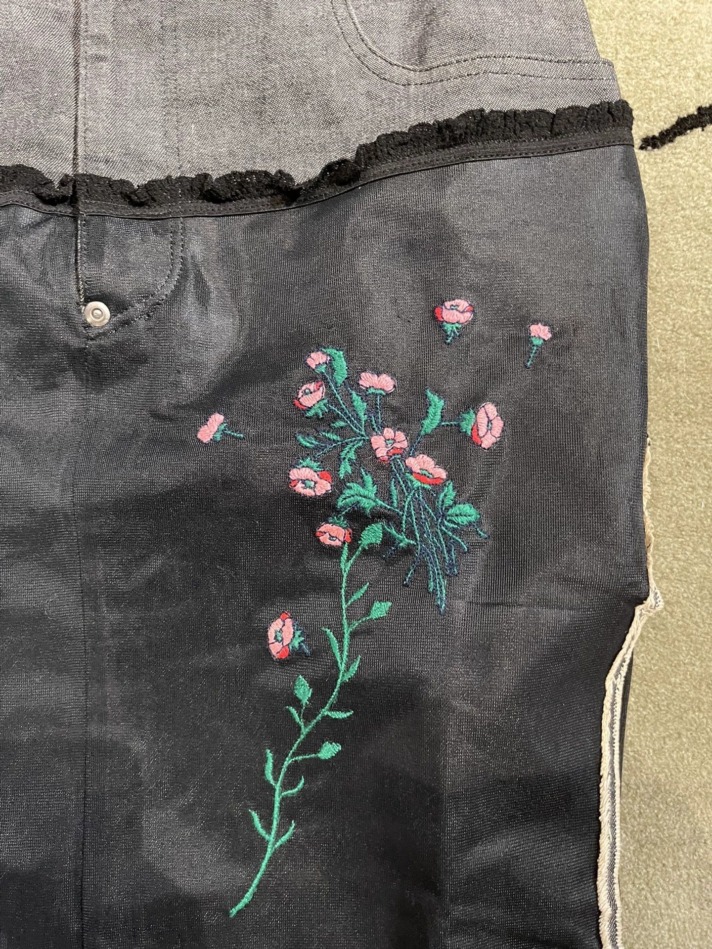 Other Men's Archive Denim Skirt Size US 40 / EU 56 - 2 Thumbnail