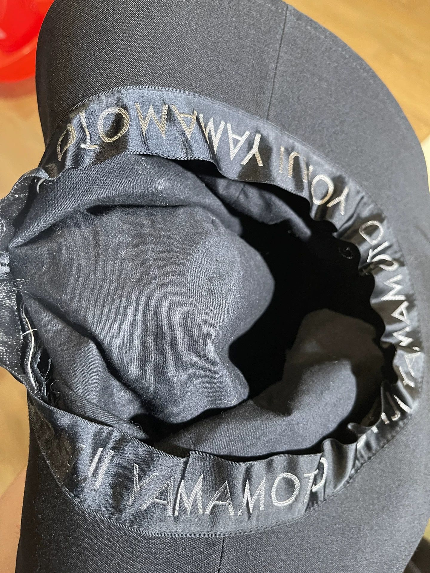 Yohji Yamamoto Yohji Yamamoto Main Line Black Wool Hat Size ONE SIZE - 5 Thumbnail