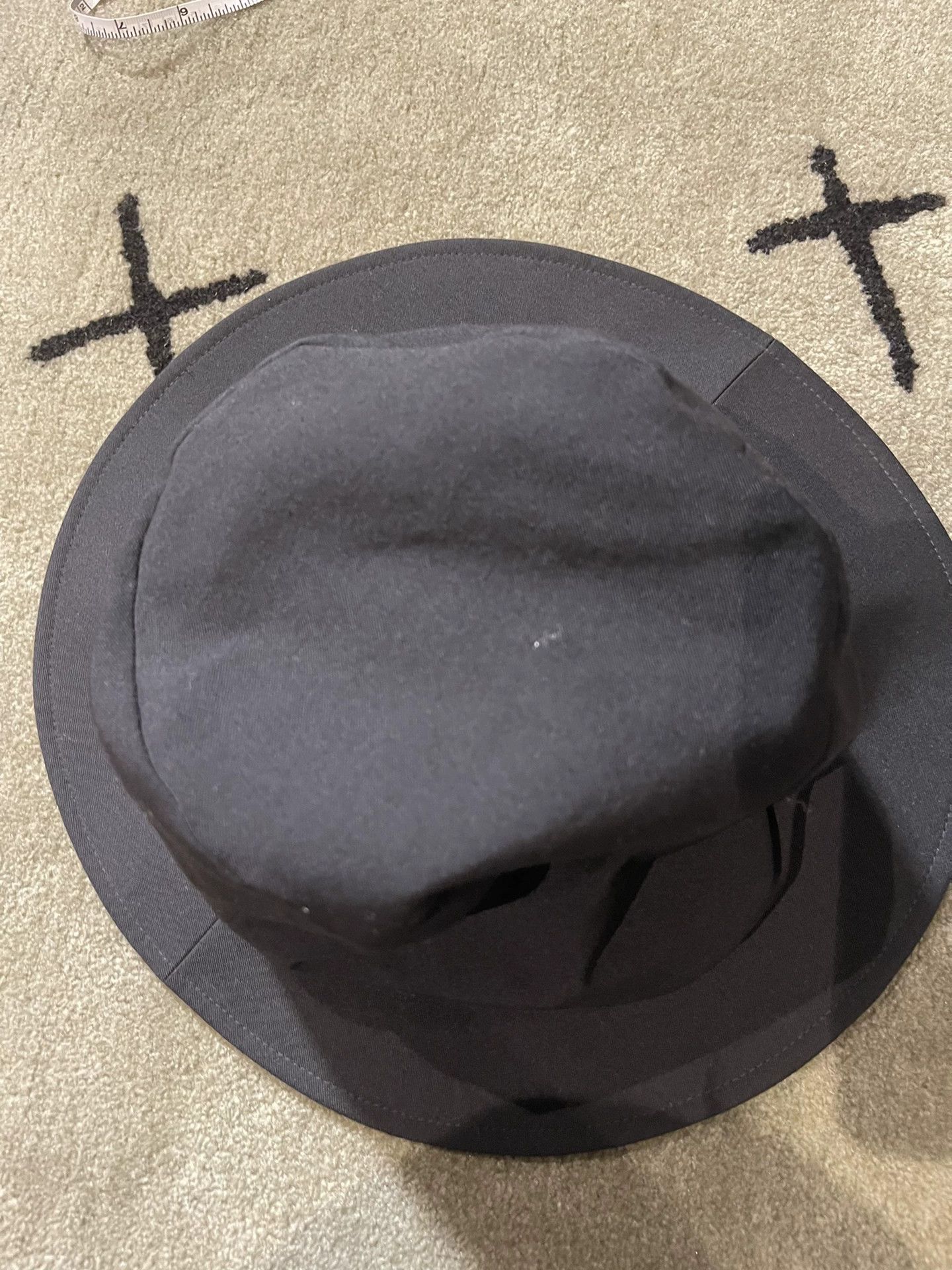 Yohji Yamamoto Yohji Yamamoto Main Line Black Wool Hat Size ONE SIZE - 2 Thumbnail