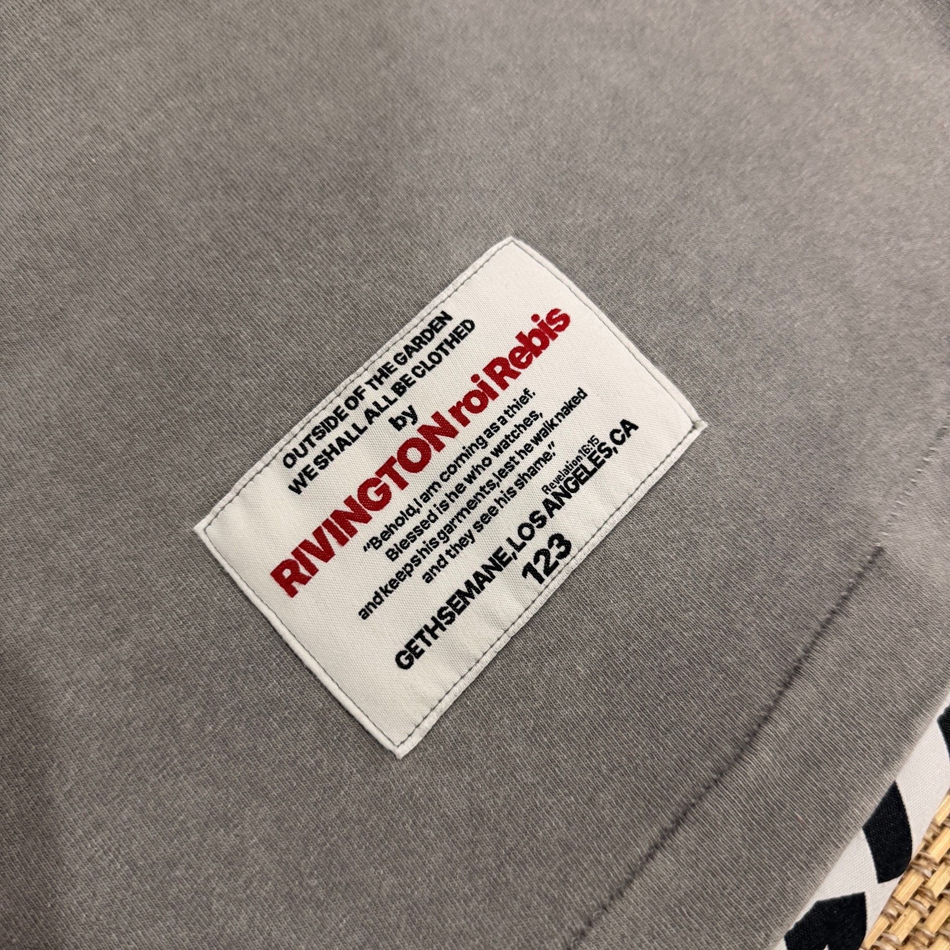 Other Miami Limited Washed Distressed Letter Tee Size US S / EU 44-46 / 1 - 3 Thumbnail