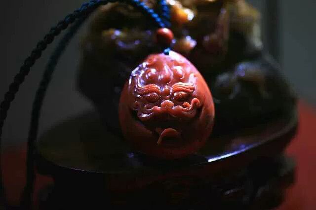 Other South Red Auspicious Beast Pendant Size ONE SIZE - 2 Thumbnail