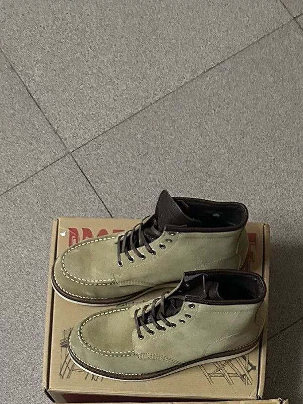Other Brother Bridge Khaki Suede Work Boots Size US 9.5 / EU 42-43 - 2 Thumbnail