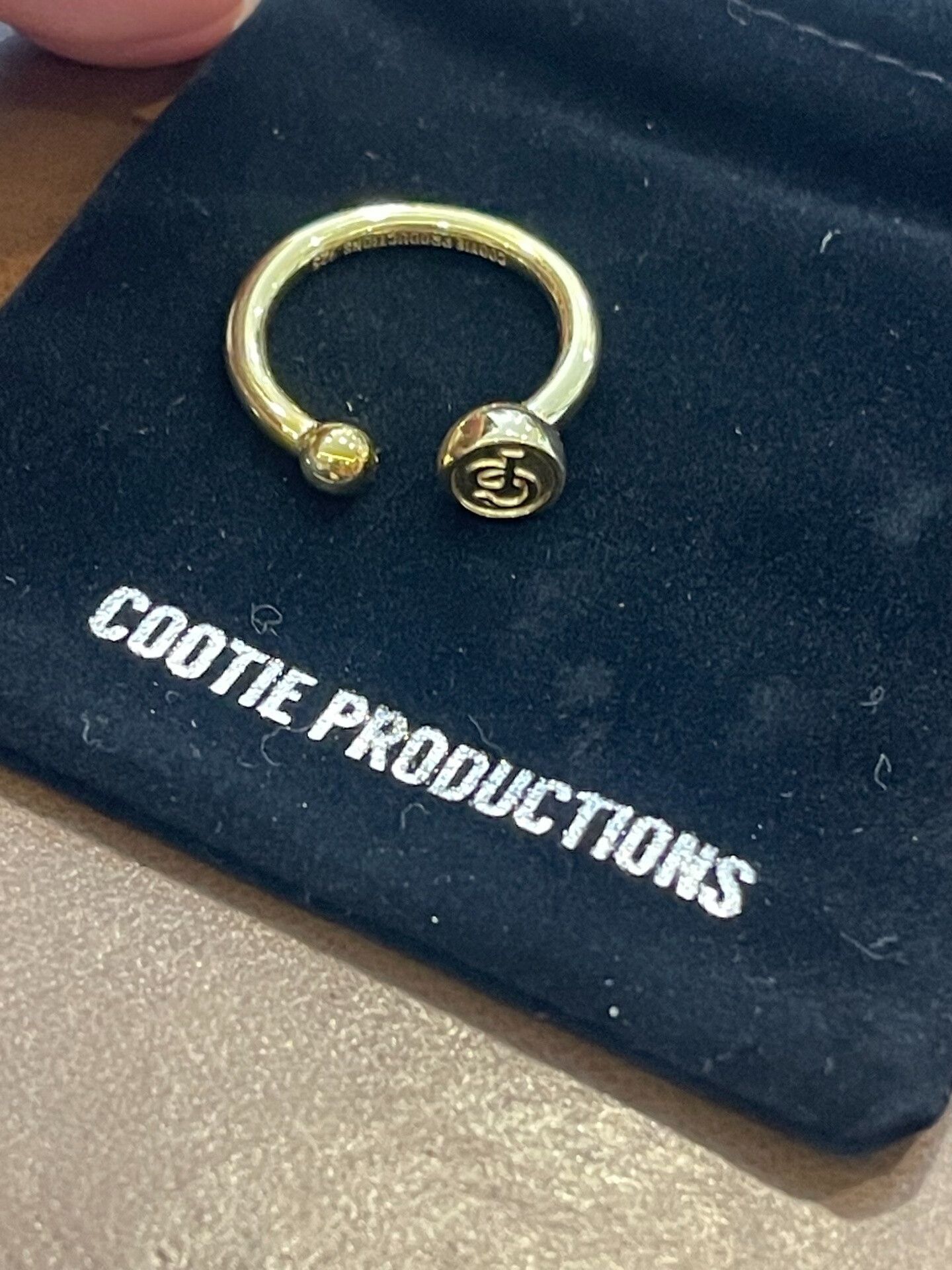 Other Cootie Symbol Gap Ring Size ONE SIZE - 6 Thumbnail