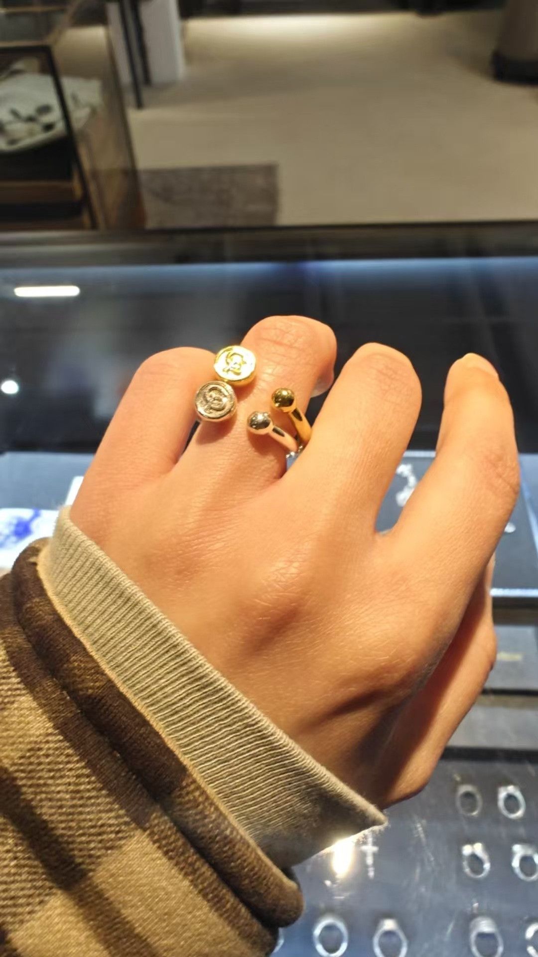 Other Cootie Symbol Gap Ring Size ONE SIZE - 2 Thumbnail