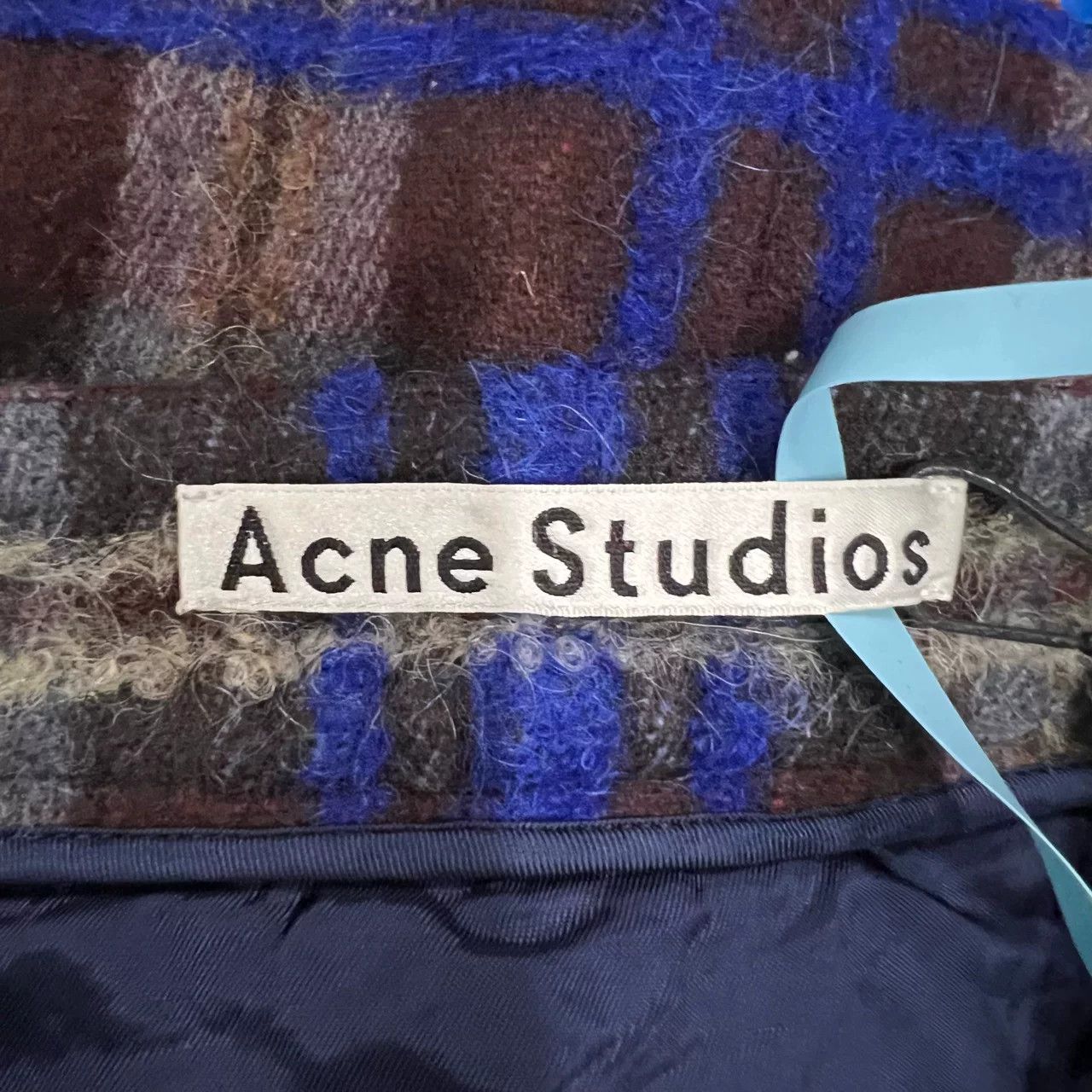 Acne Studios Acne Studios Plaid Wool Skirt Size 34" / US 12 / IT 48 - 3 Thumbnail