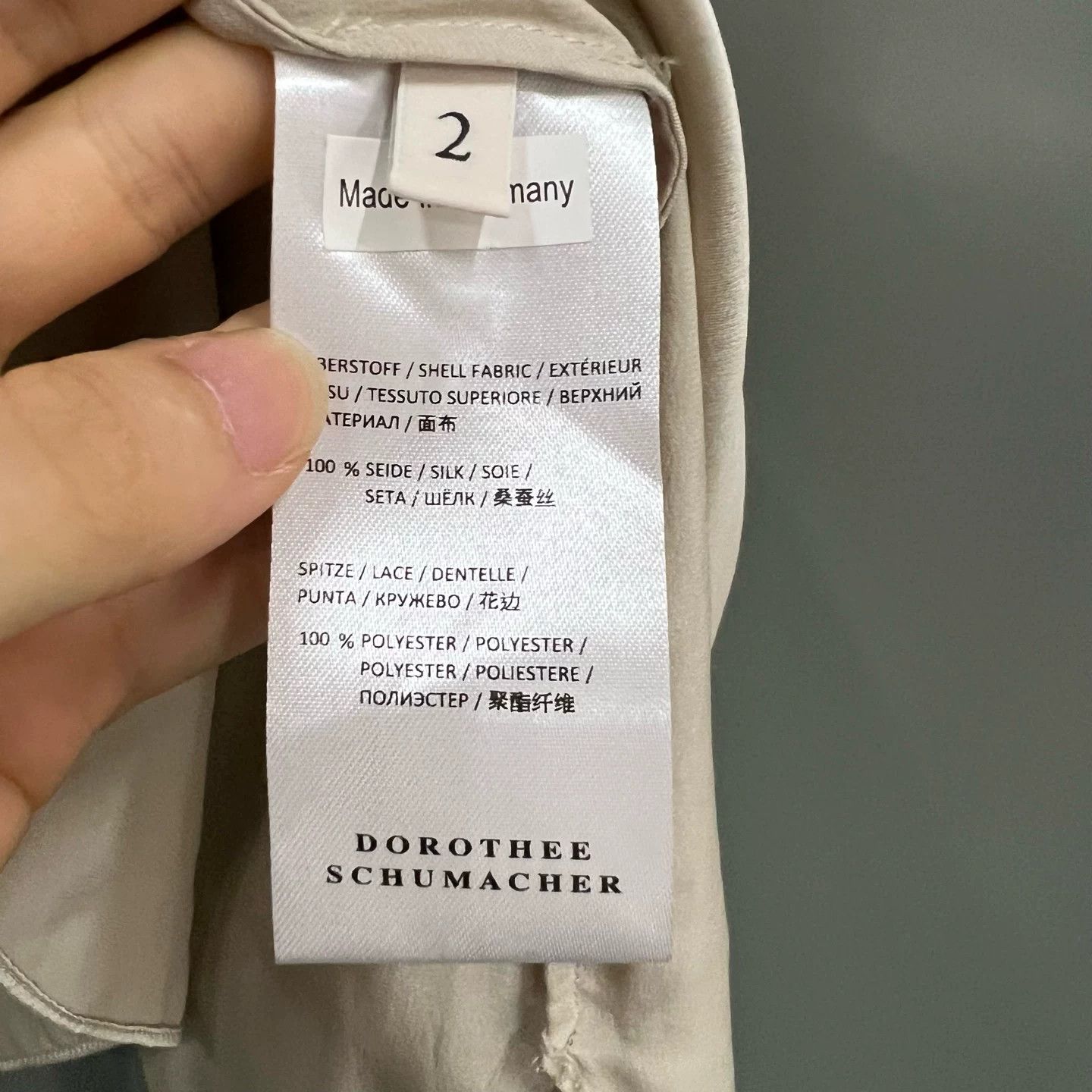 DOROTHEE SCHUMACHER Dorothee Schumacher Colorblock Lace Camisole Size M / US 6-8 / IT 42-44 - 3 Thumbnail