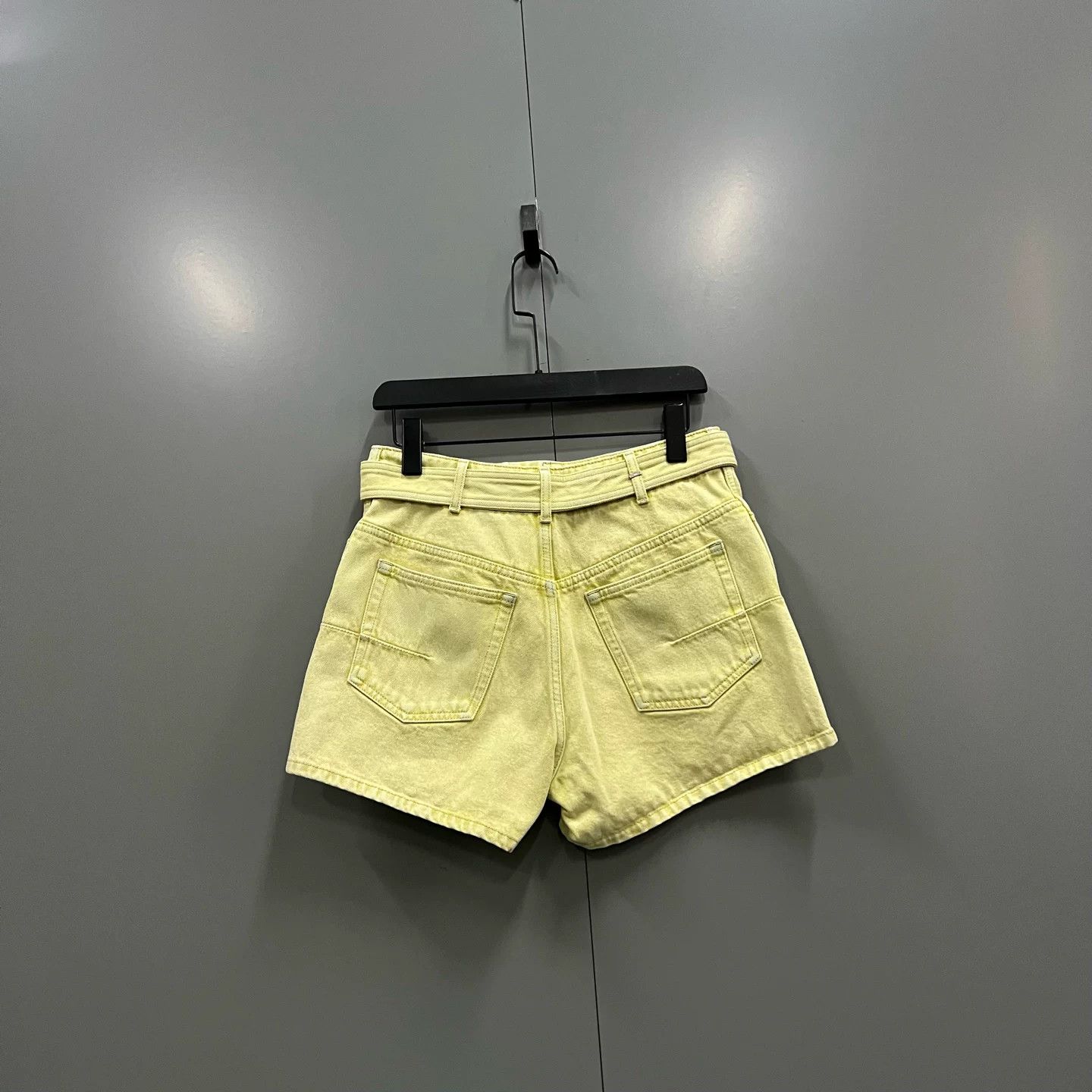 Dior Dior Yellow Belt Denim Shorts Size 36" / US 14 / IT 50 - 2 Thumbnail