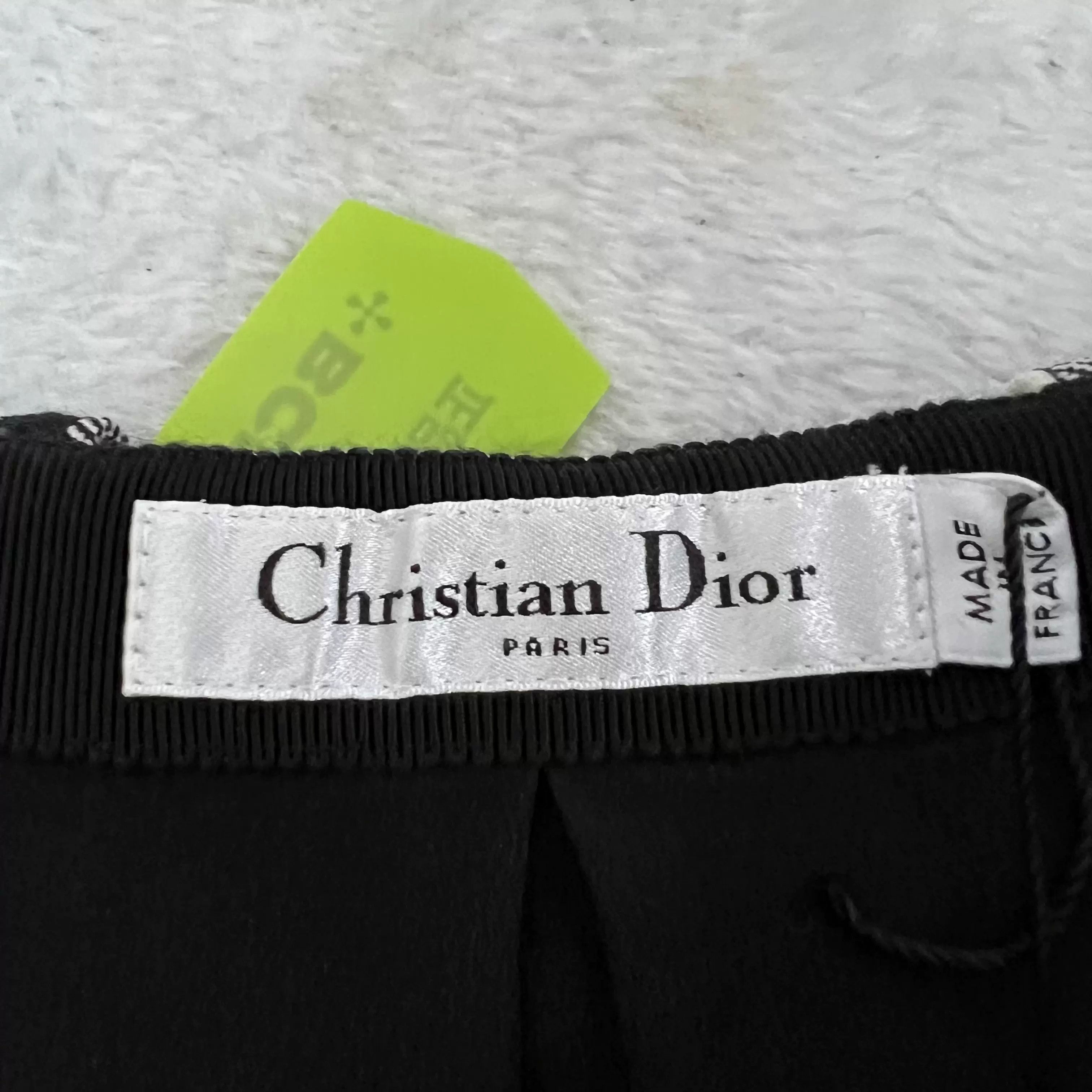 Dior Dior Plaid Mini Skirt Size 38" / US 16 / IT 52 - 3 Thumbnail