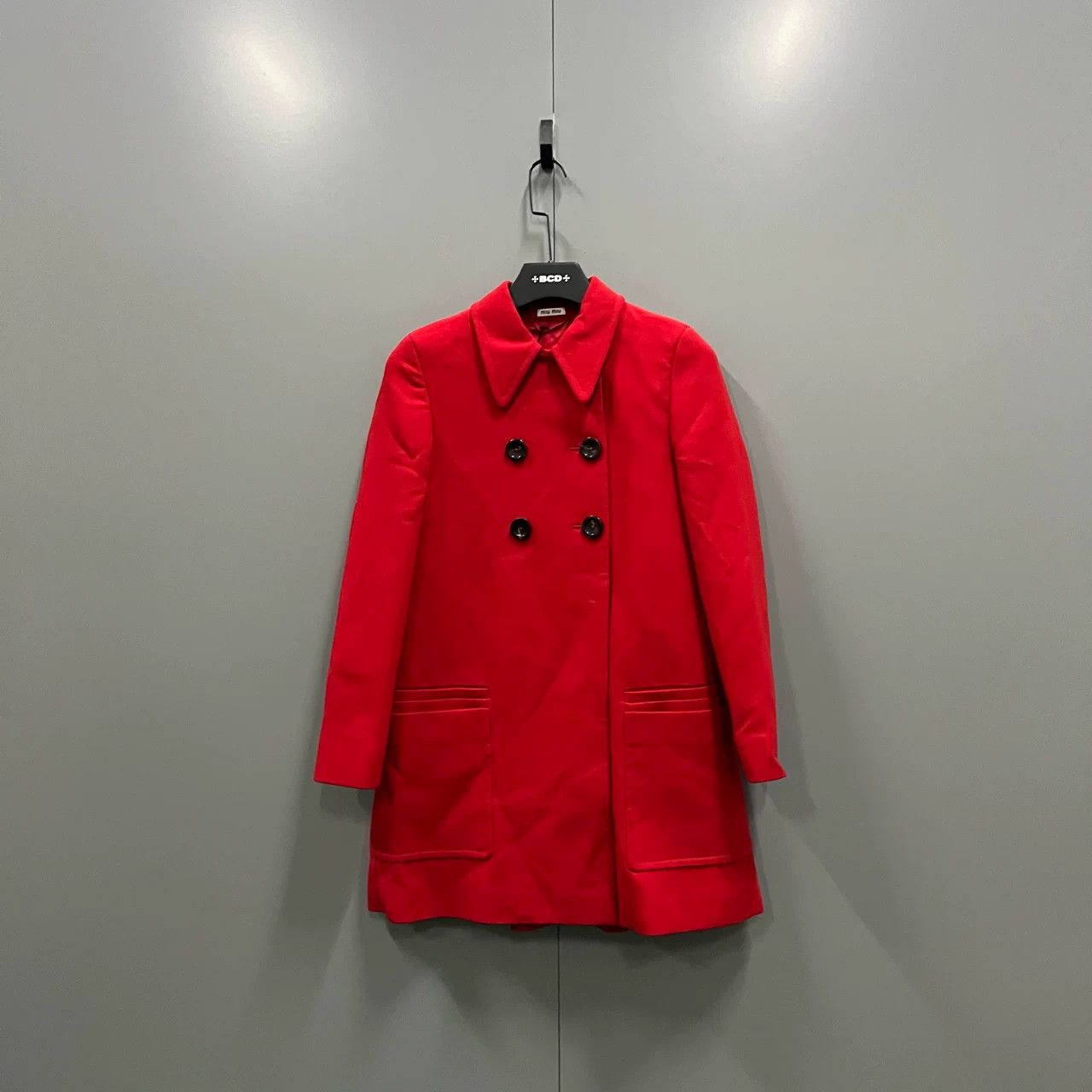 Miu Miu Miu Miu Red Coat Size S / US 4 / IT 40 - 2 Thumbnail