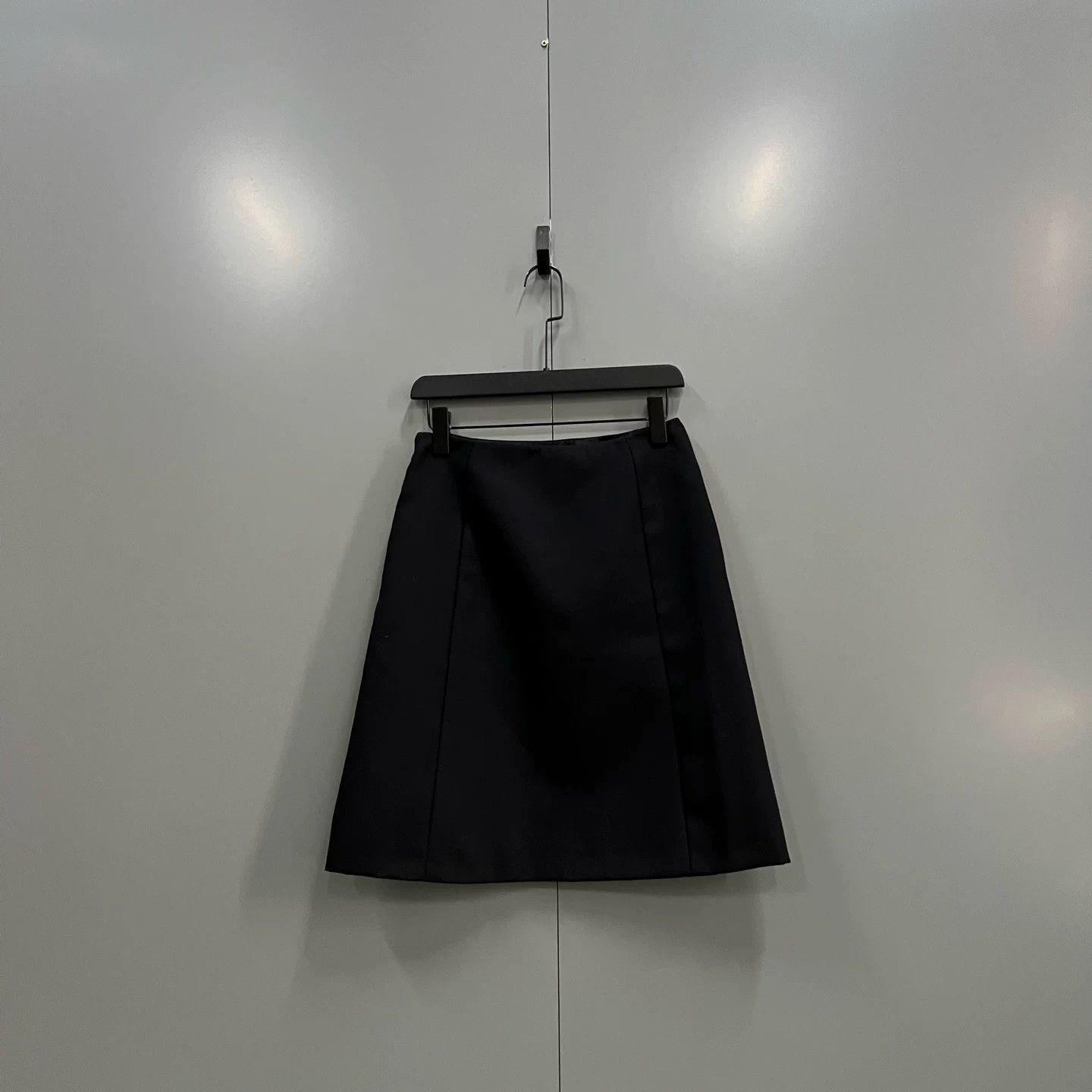 Prada PRADA Black A-line Skirt Size 36" / US 14 / IT 50 - 2 Thumbnail