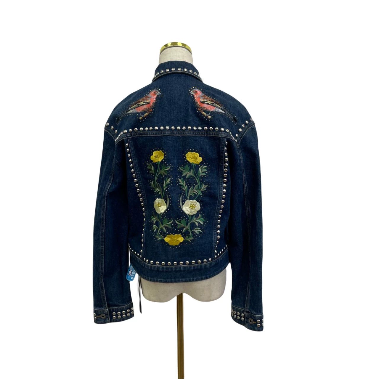 Stella McCartney STELL Rivet Denim Jacket Size XS / US 0-2 / IT 36-38 - 2 Thumbnail