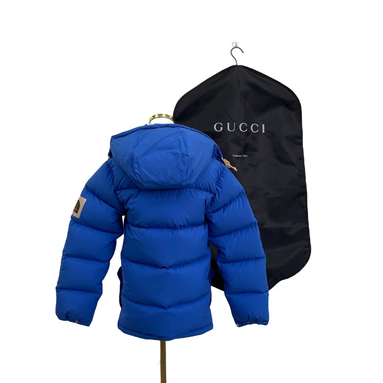 Gucci Gucci x The North Face Blue Down Jacket Size XXS / US 00 / IT 34 - 8 Thumbnail