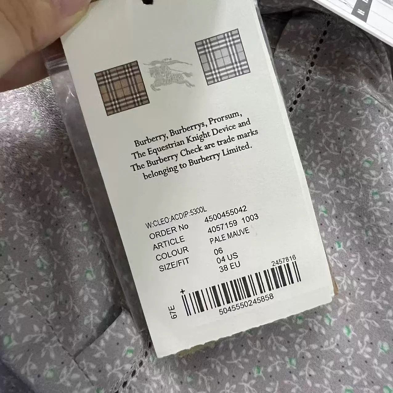 Burberry Burberry Floral Pleated Dress Size XS / US 0-2 / IT 36-38 - 6 Thumbnail