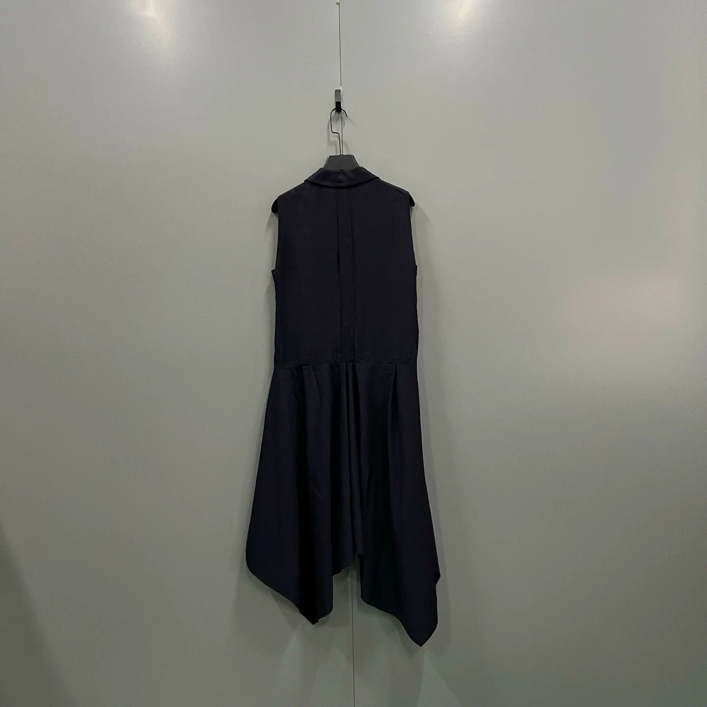 DOROTHEE SCHUMACHER DOROTHEE SCHUMACHER Black Collar Short-Sleeve Dress Size L / US 10 / IT 46 - 2 Thumbnail